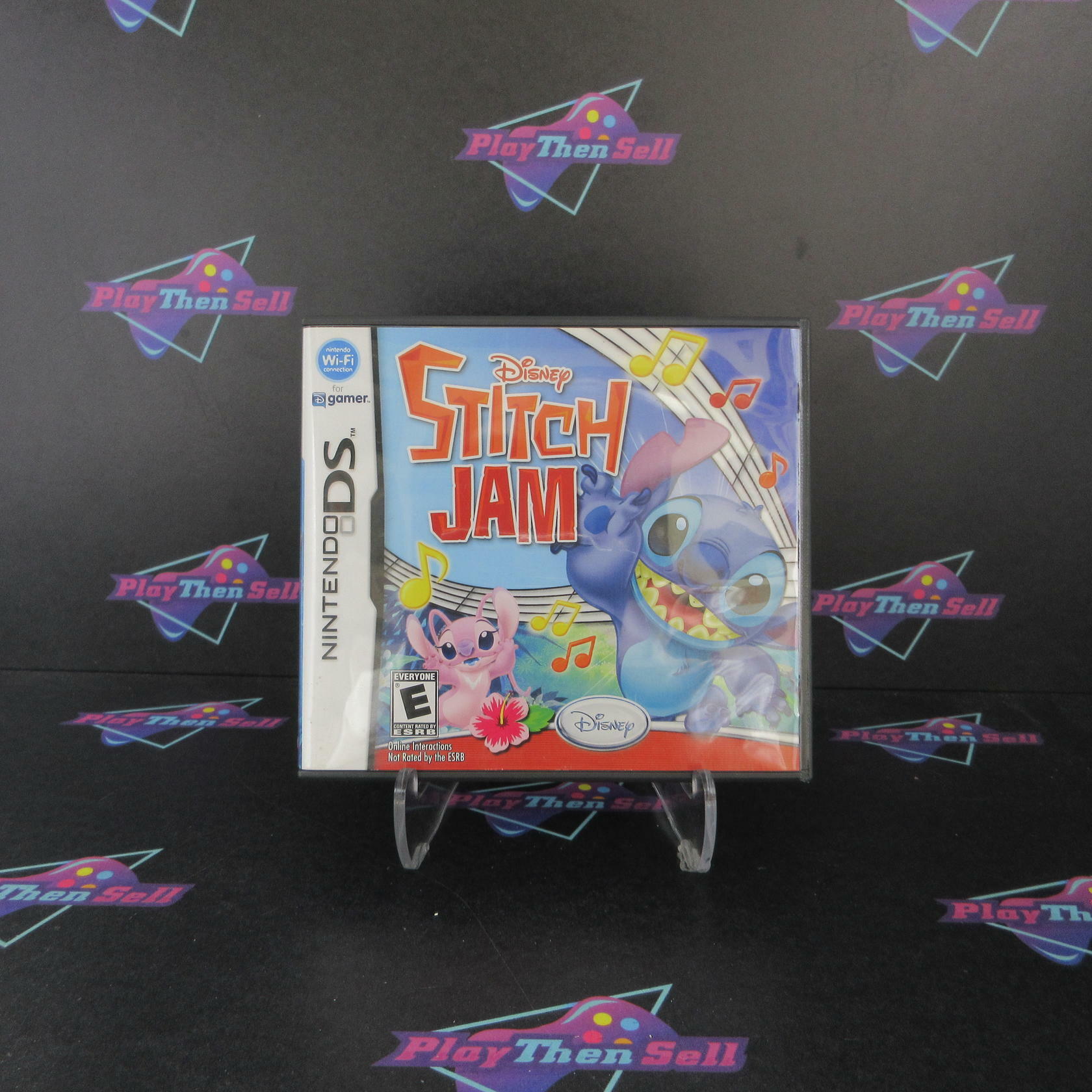 Stitch Jam Nintendo DS MD Complete CIB - Very Good