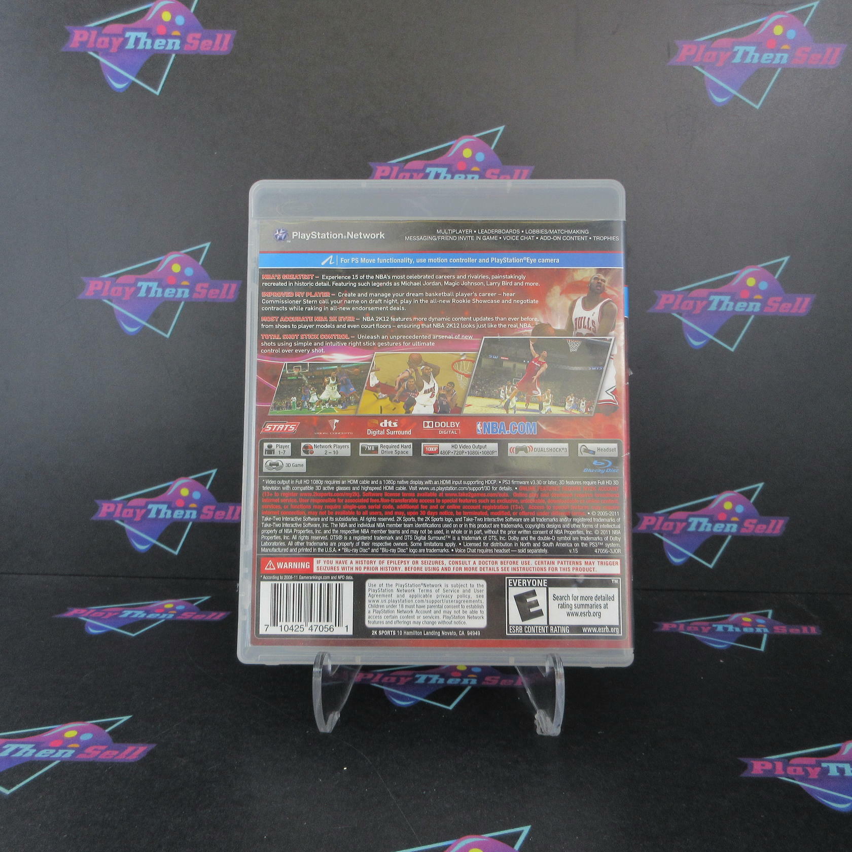 NBA 2K12 Michael Jordan Edition PS3 PlayStation 3 - Very Good