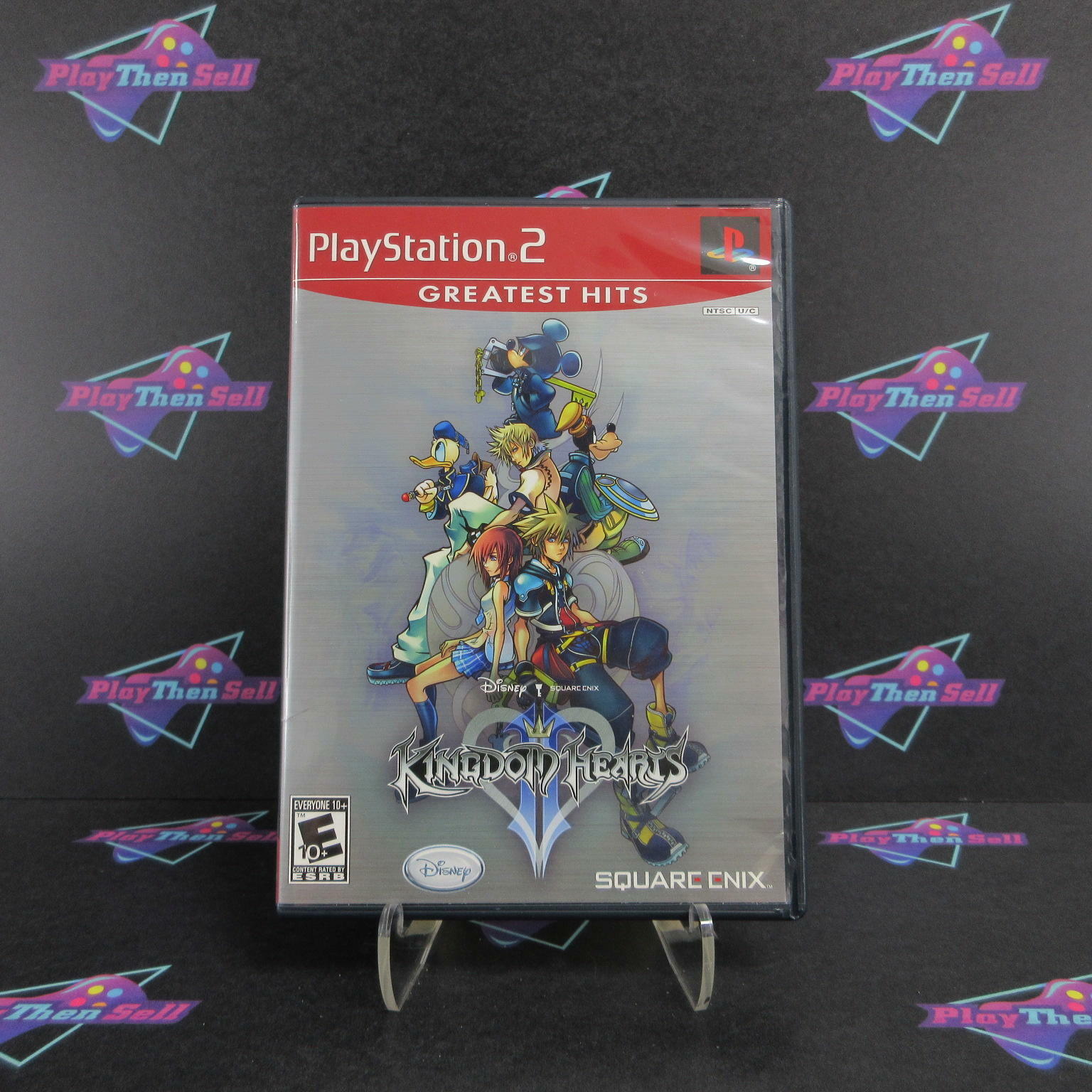 Kingdom Hearts II PS2 PlayStation 2 GH + Reg Card - Like New
