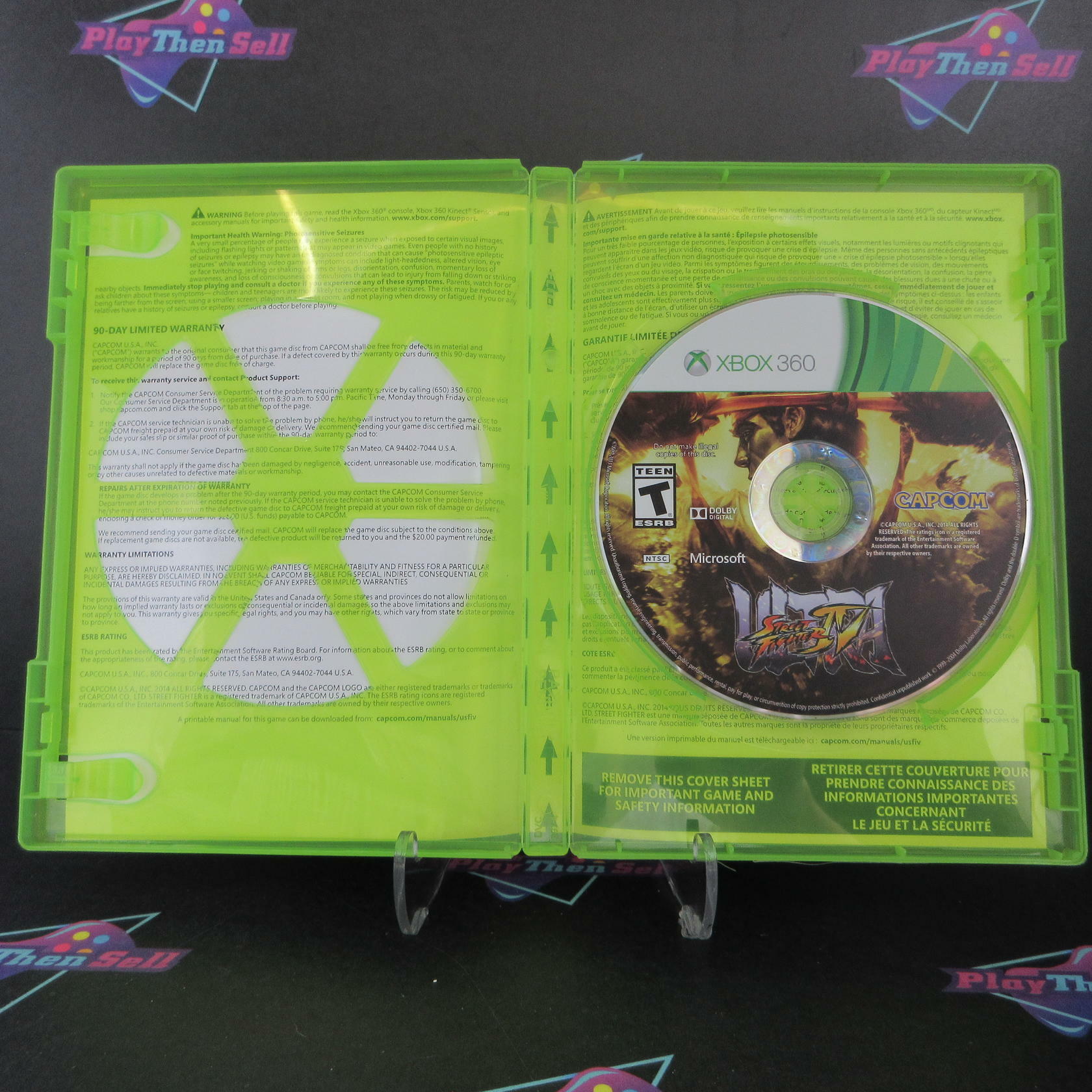 Ultra Street Fighter IV Xbox 360 AD Complete CIB - Very Good