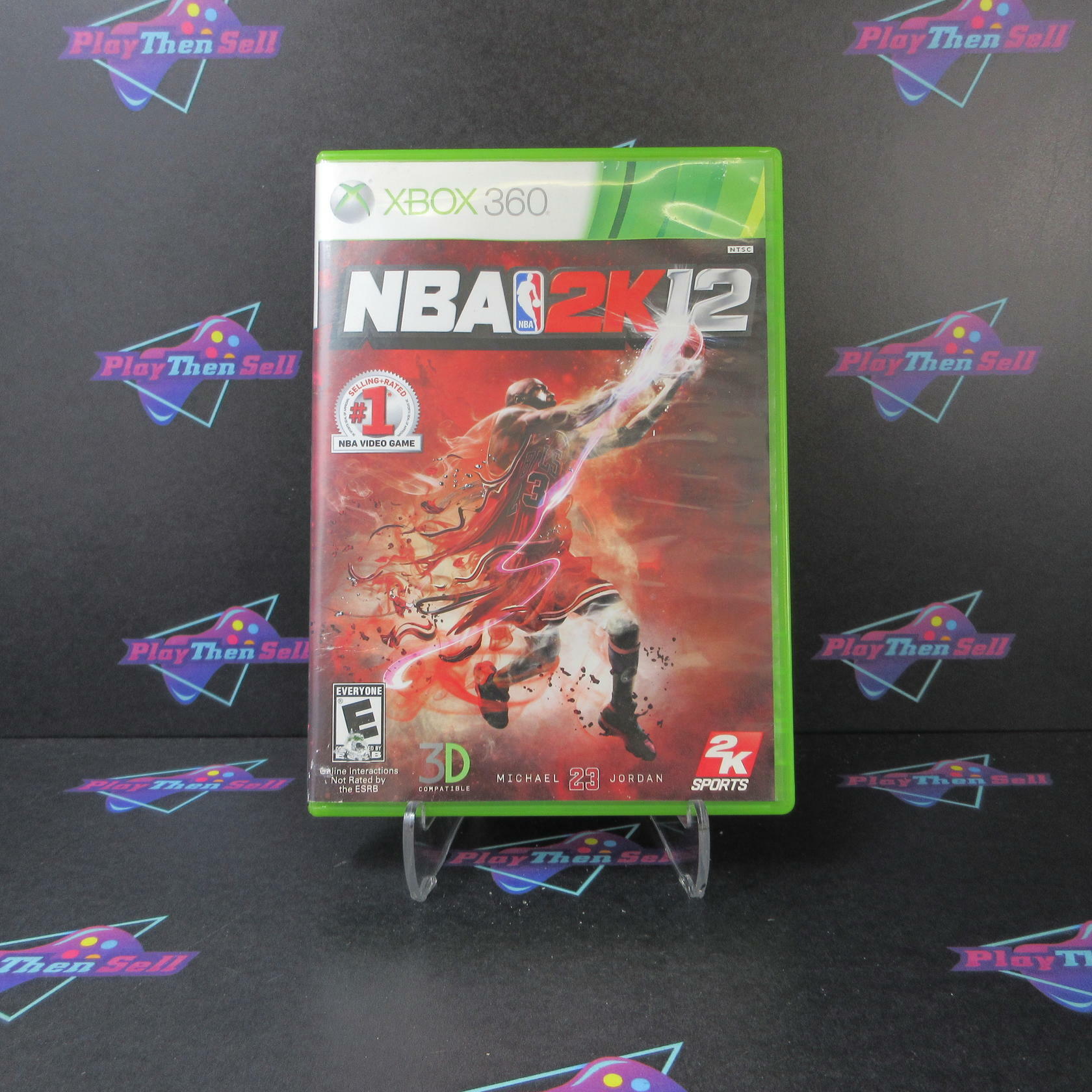 NBA 2k12 Michael Jordan Xbox 360 AD/NM - Very Good