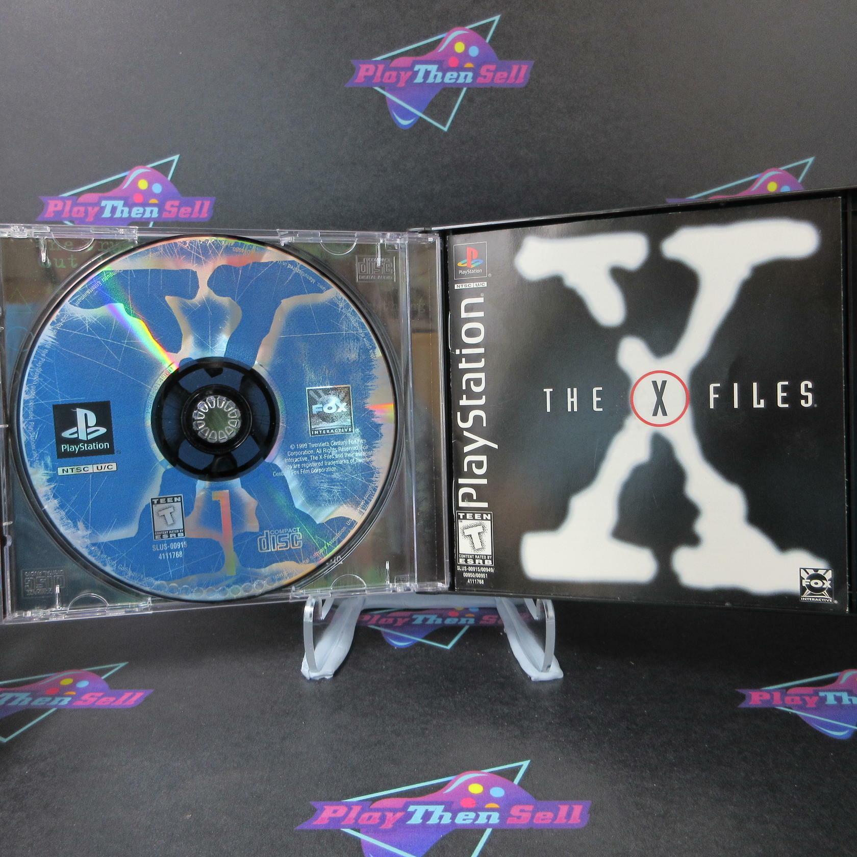 The X-Files PS1 Playstation 1 + Reg Card - Like New