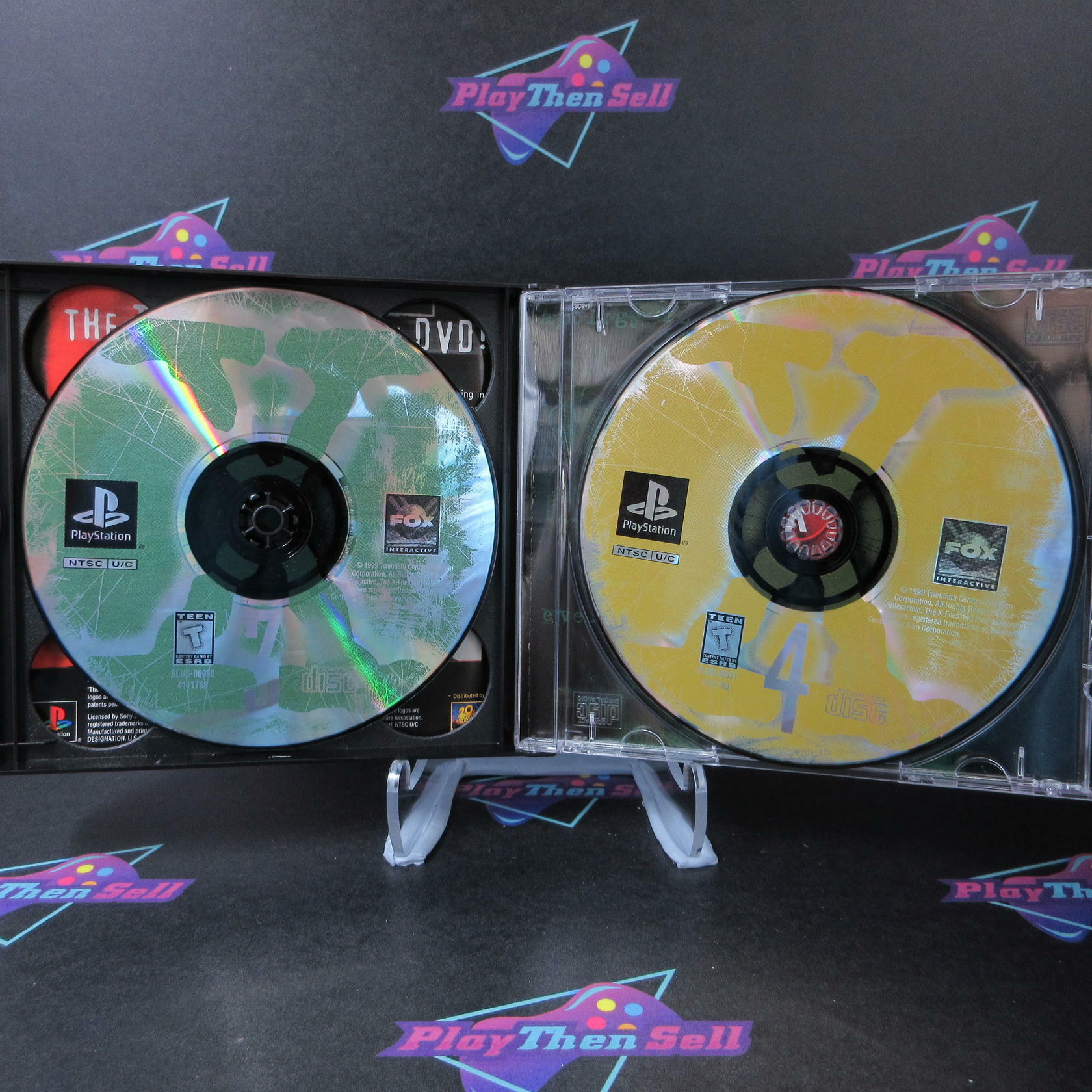 The X-Files PS1 Playstation 1 + Reg Card - Like New