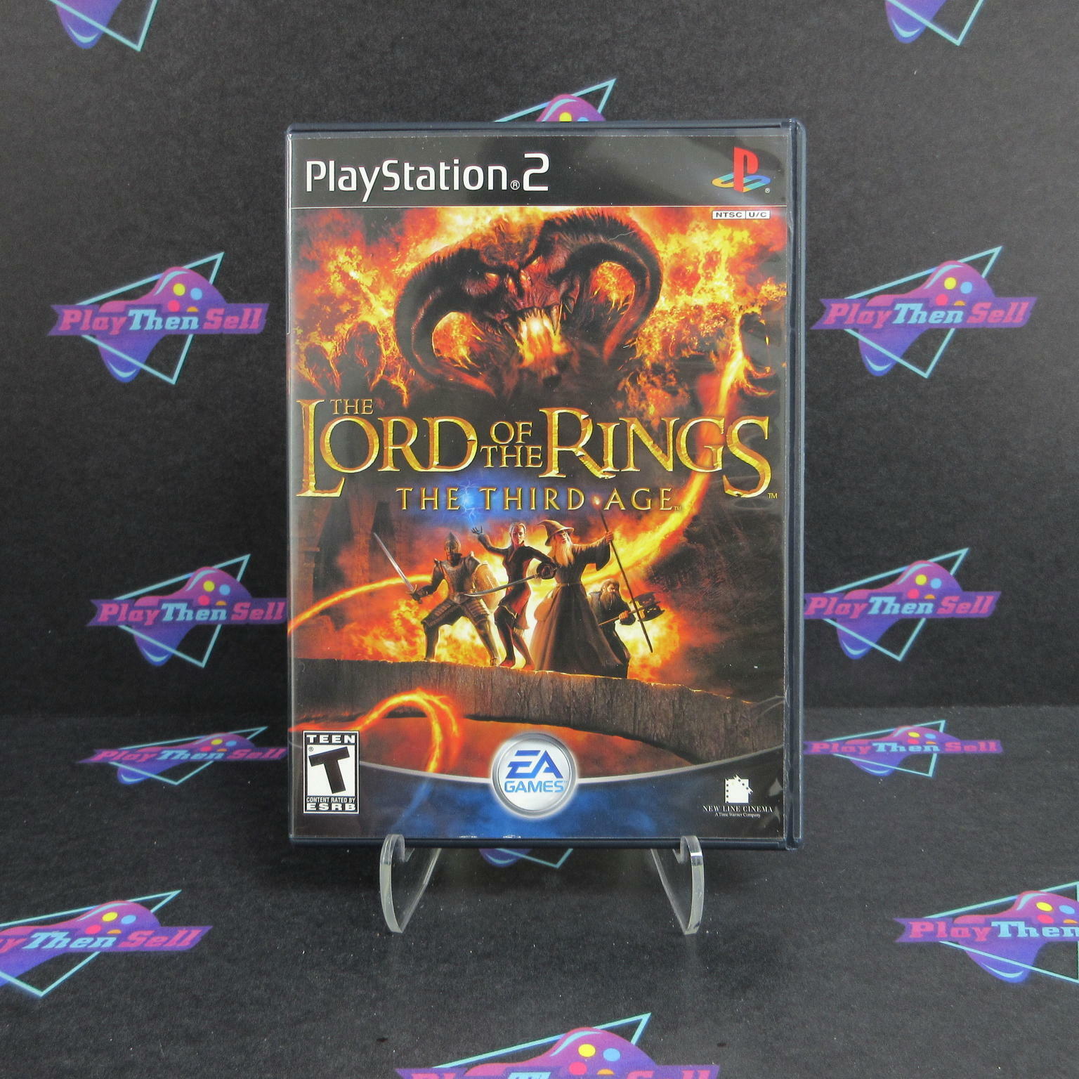 The Lord of the Rings The Third Age PS2 PlayStation 2 - Like New