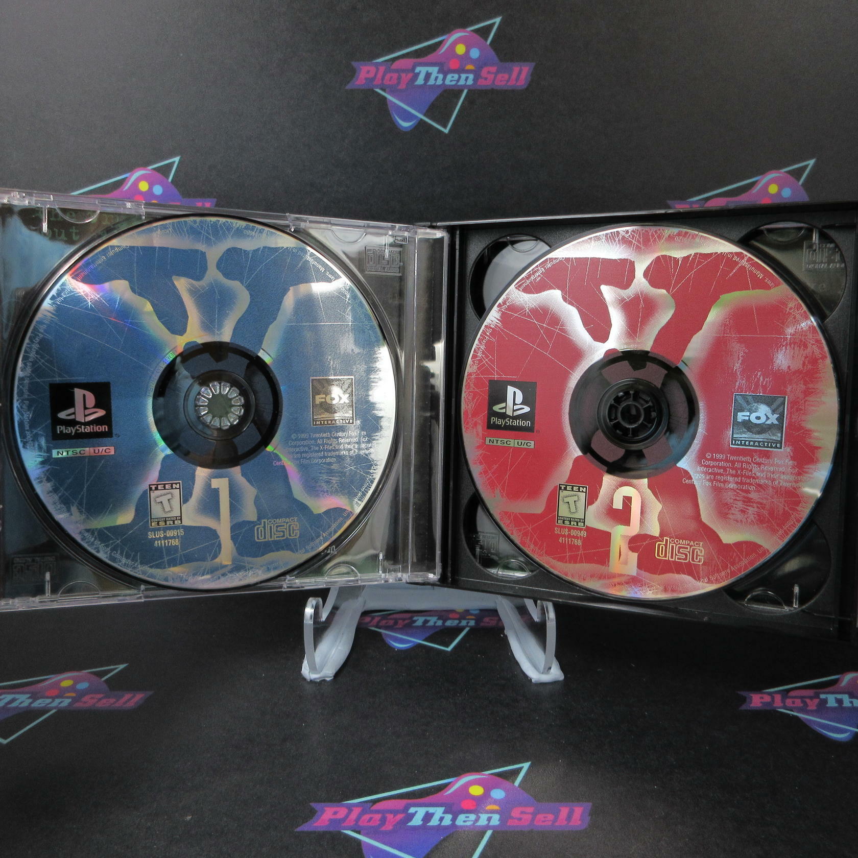 The X-Files PS1 Playstation 1 + Reg Card - Like New
