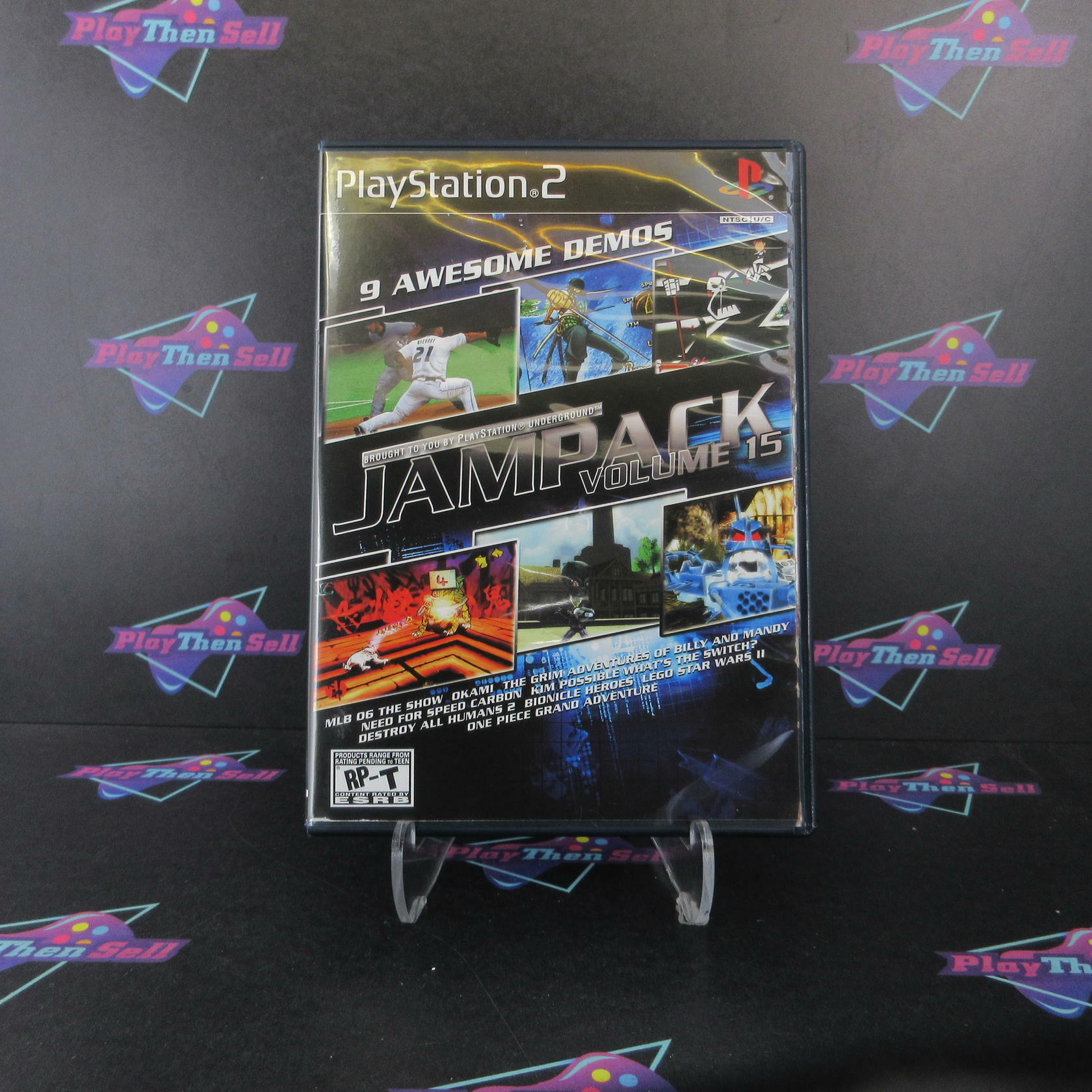 Jampack Vol. 15 PS2 PlayStation 2 + Reg Card - Like New