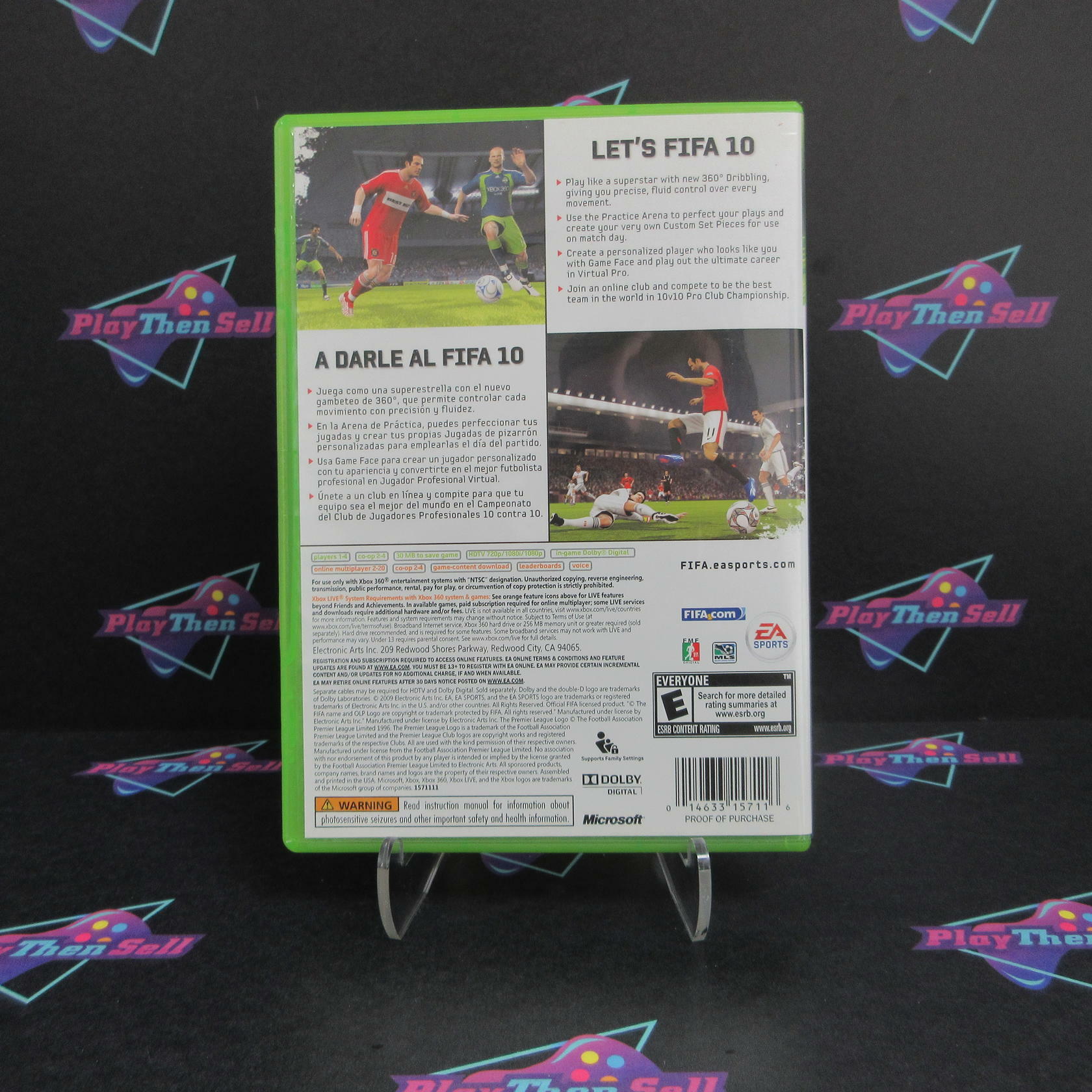 FIFA Soccer 10 Xbox 360 - Like New