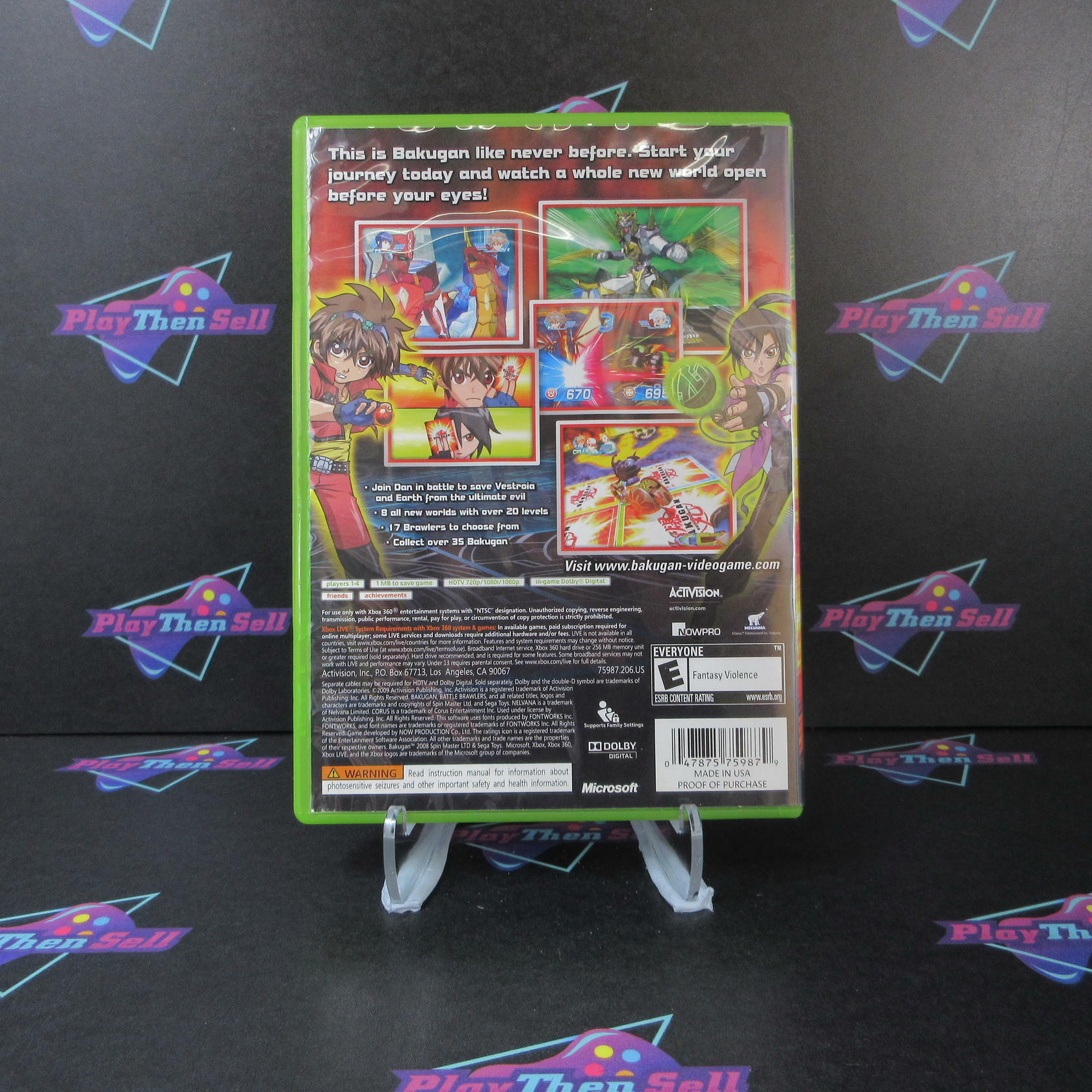 Bakugan Battle Brawlers Xbox 360 - Like New