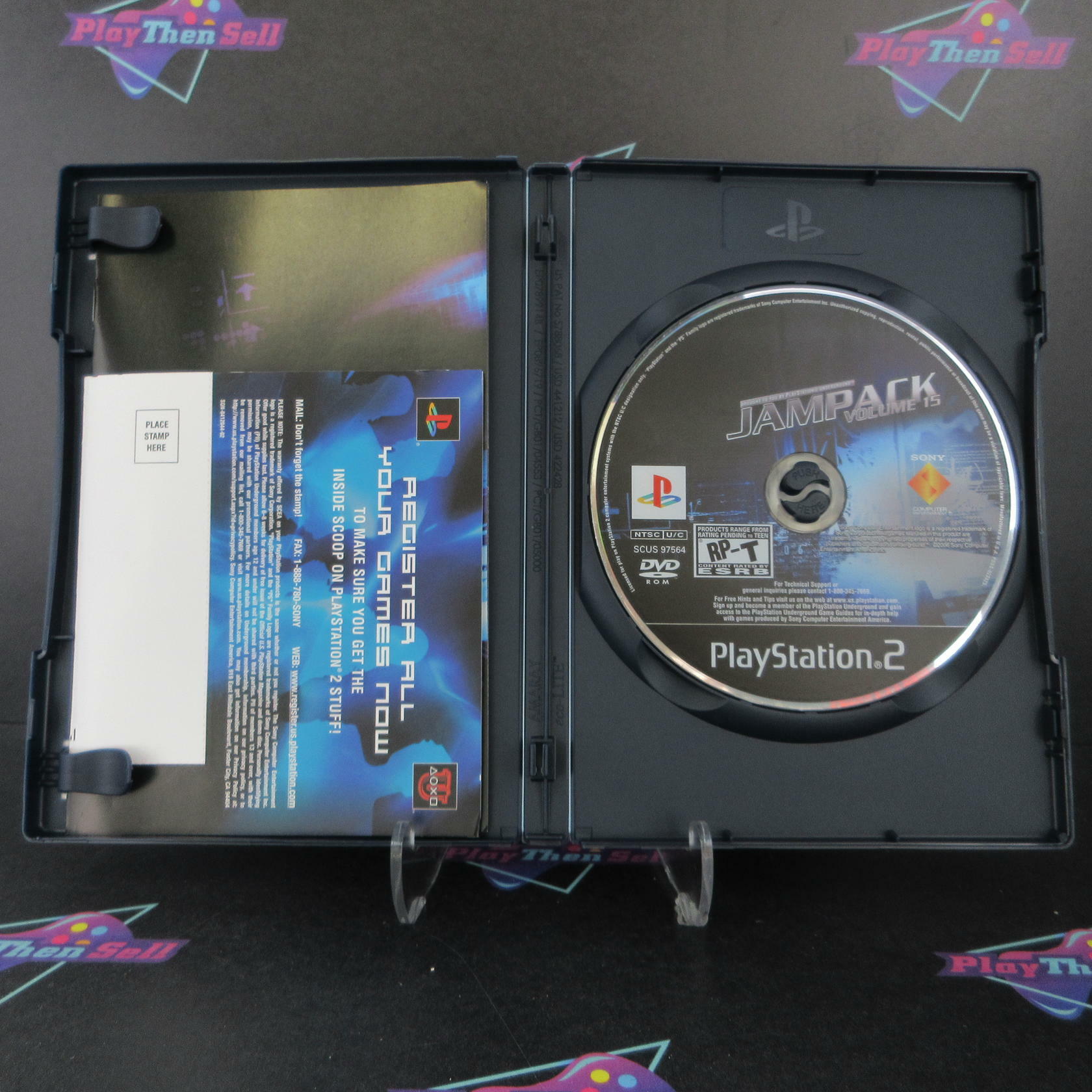 Jampack Vol. 15 PS2 PlayStation 2 + Reg Card - Like New
