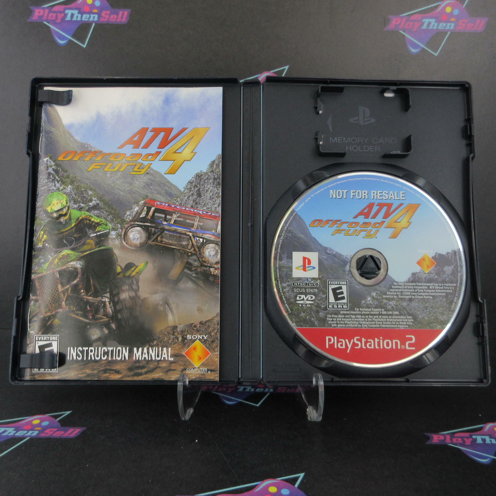 ATV Offroad Fury 4 GH PS2 PlayStation 2 AD + Reg Card Complete CIB - Very Good
