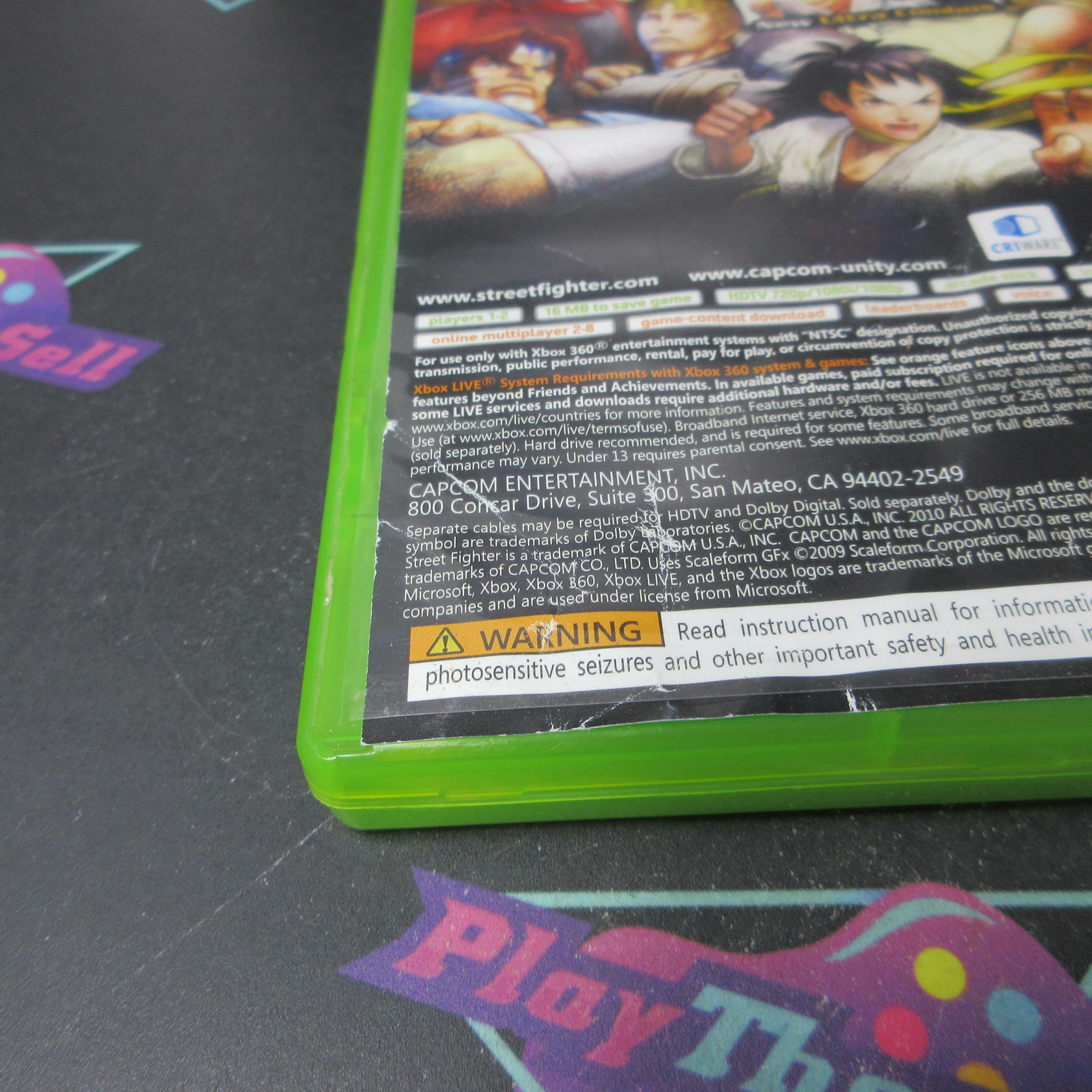 Super Street Fighter IV Xbox 360 AD/NM - Very Good