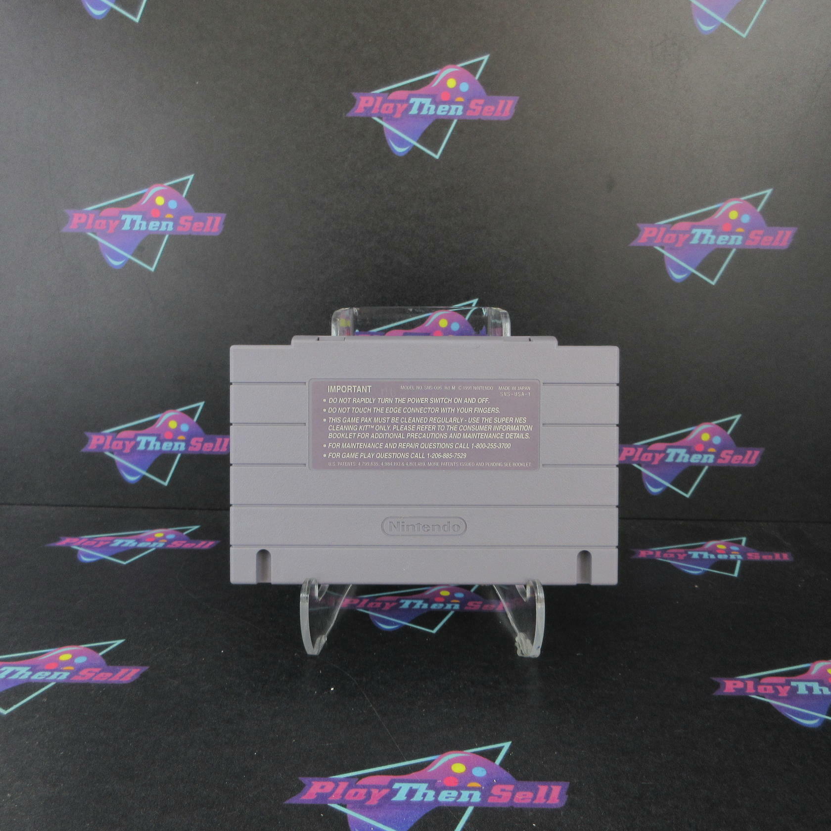 Pebble Beach Golf Links Super Nintendo SNES Cartridge Only Authentic / Tested - Very Good