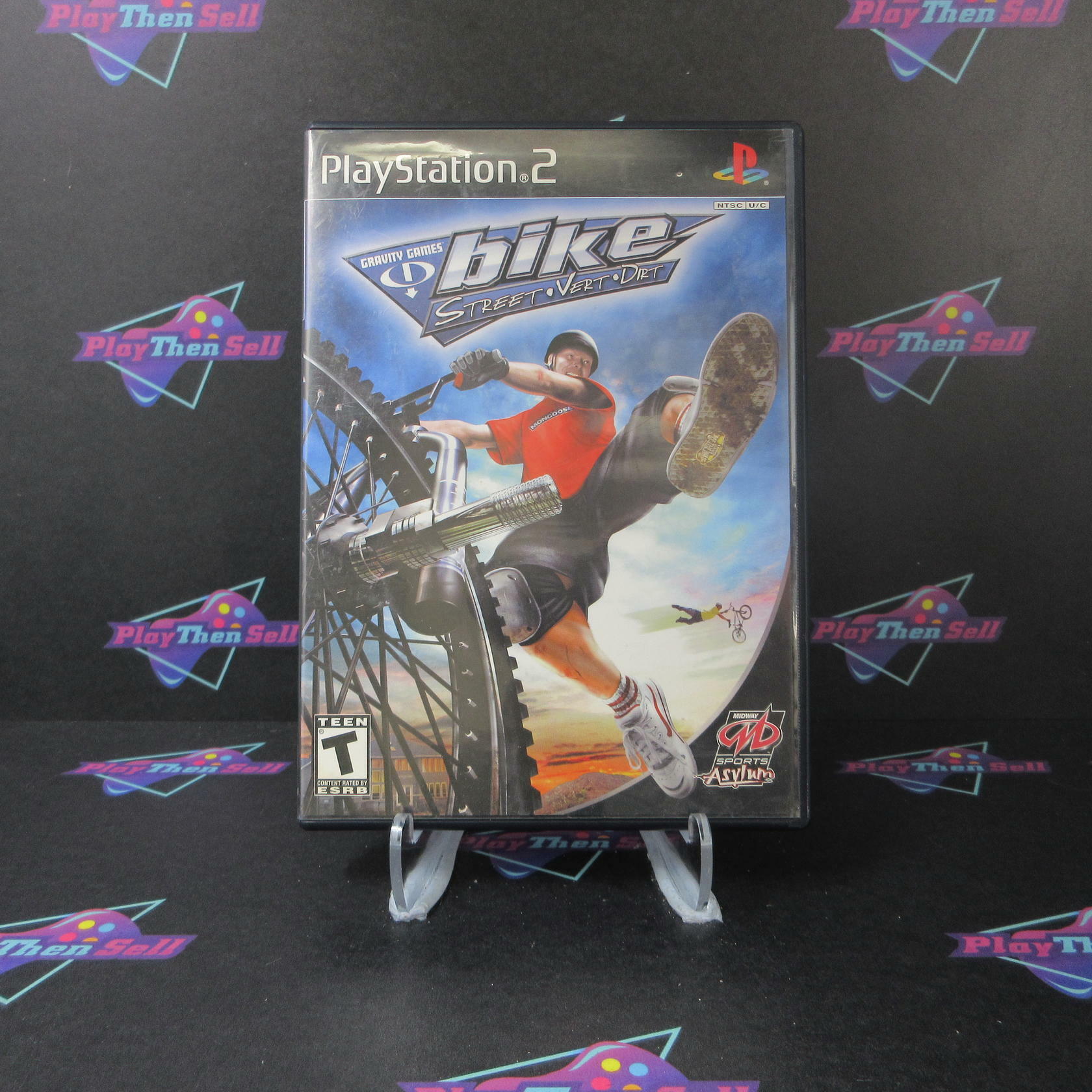 Gravity Games Bike + Reg Card PS2 PlayStation 2 AD Complete CIB - Very Good
