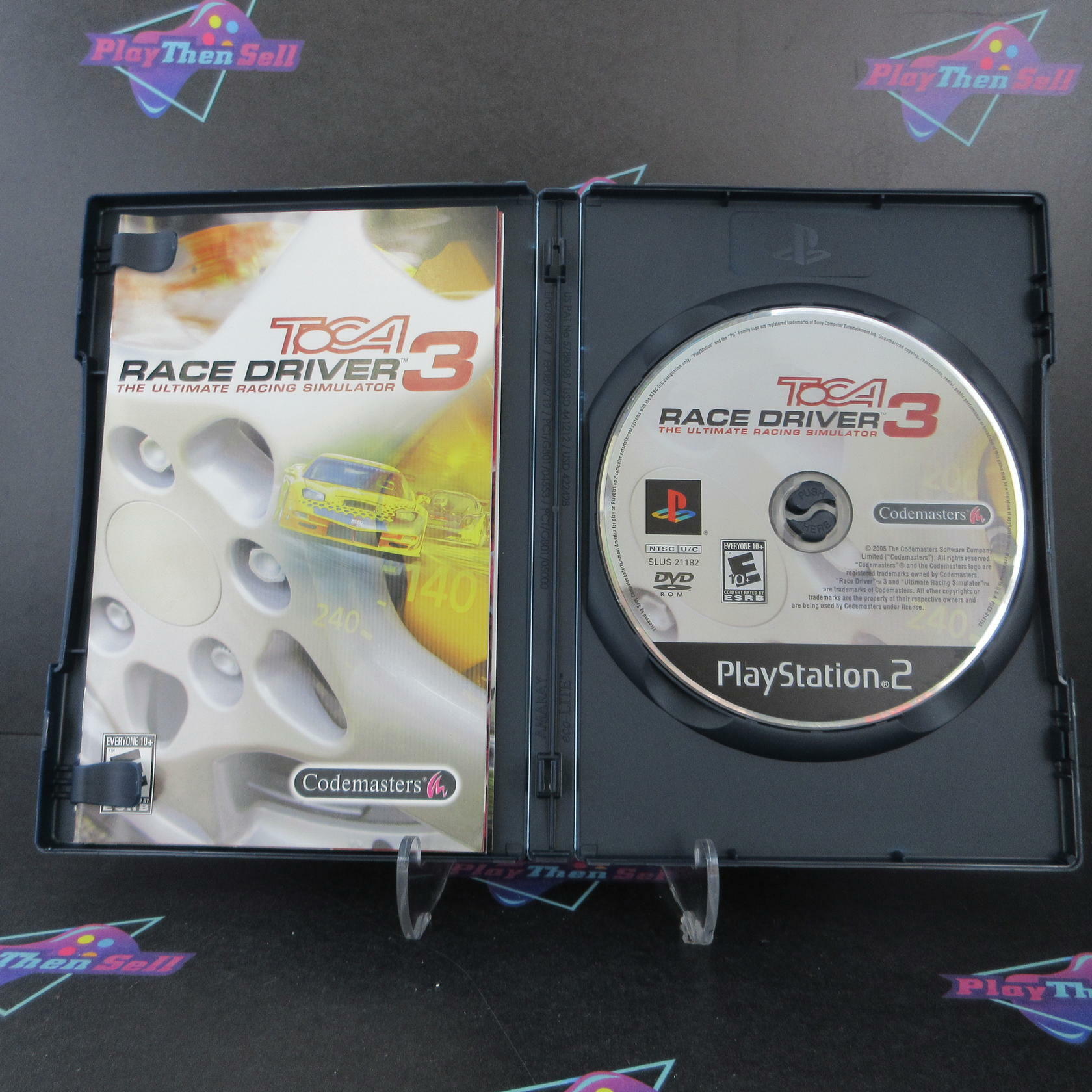 Toca Race Driver 3 The Ultimate Racing Simulator PS2 PlayStation 2 - Like New