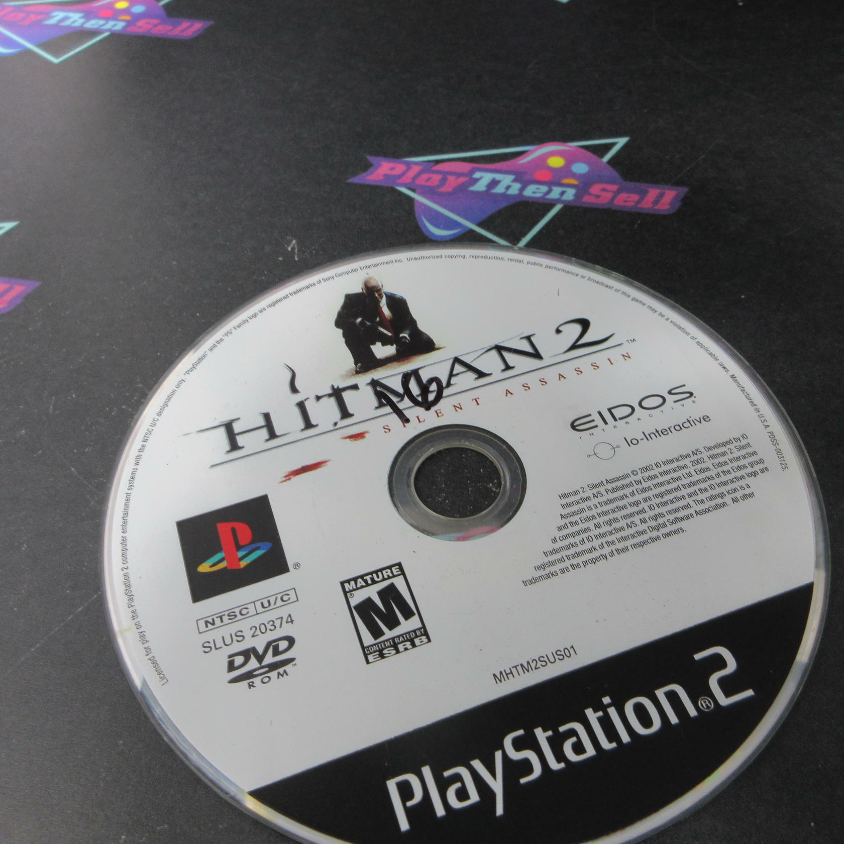 Hitman 2 Silent Assassin PS2 PlayStation 2 DD/NM - Very Good