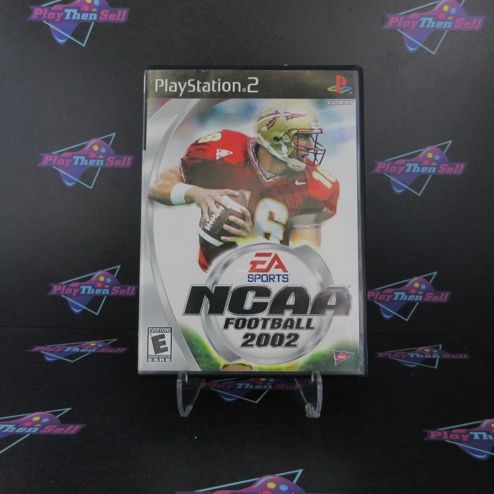 NCAA Football 2002 PS2 PlayStation 2 DD + Reg Card Complete CIB - Very Good