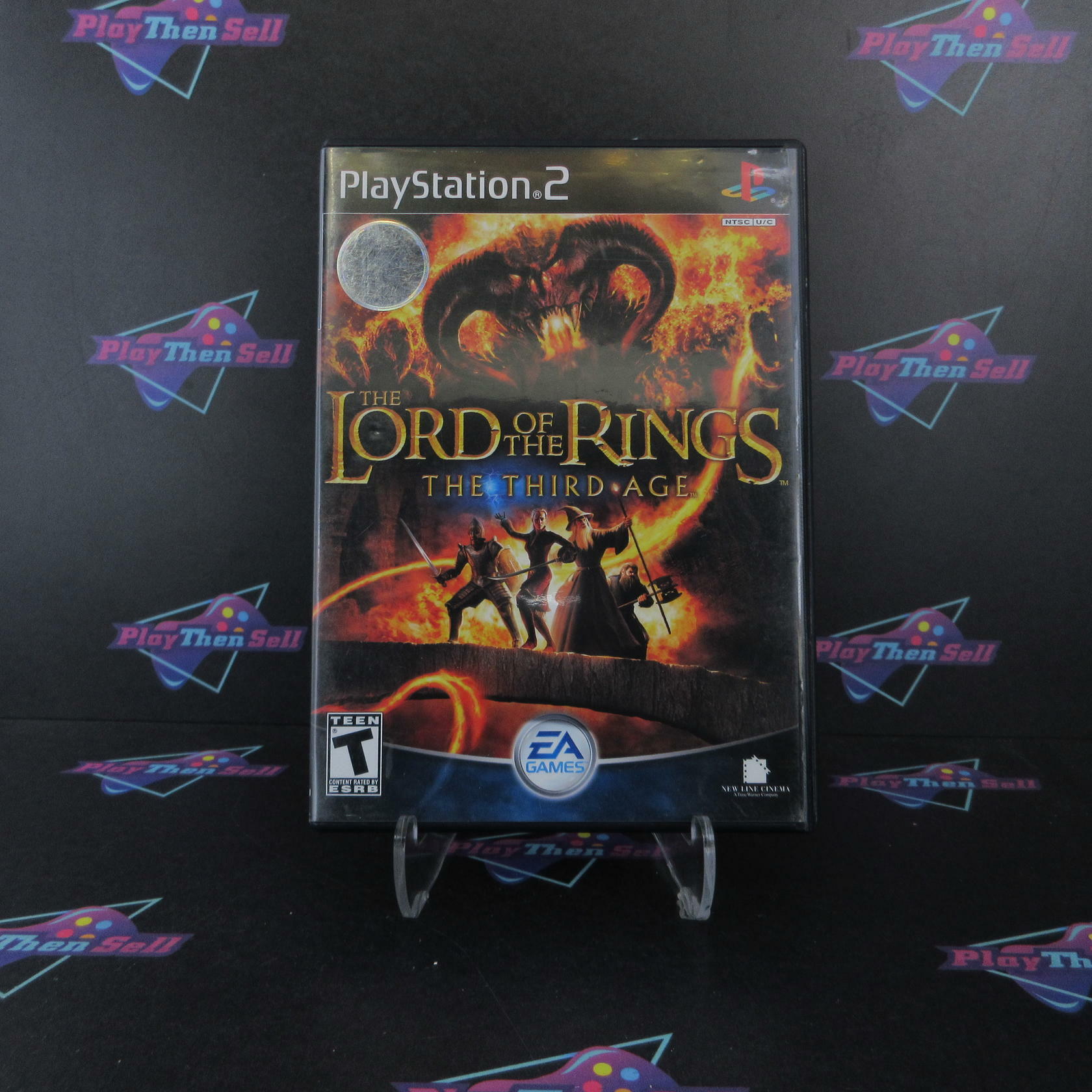 The Lord of the Rings The Third Age PS2 PlayStation 2 AD Complete CIB - Very Good