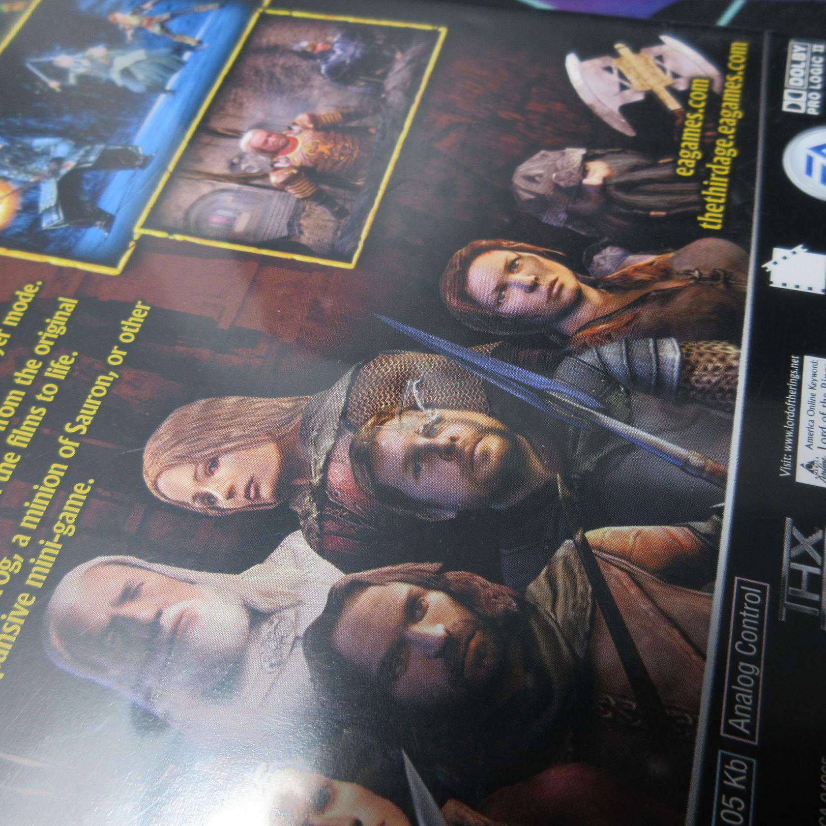 The Lord of the Rings The Third Age PS2 PlayStation 2 AD Complete CIB - Very Good