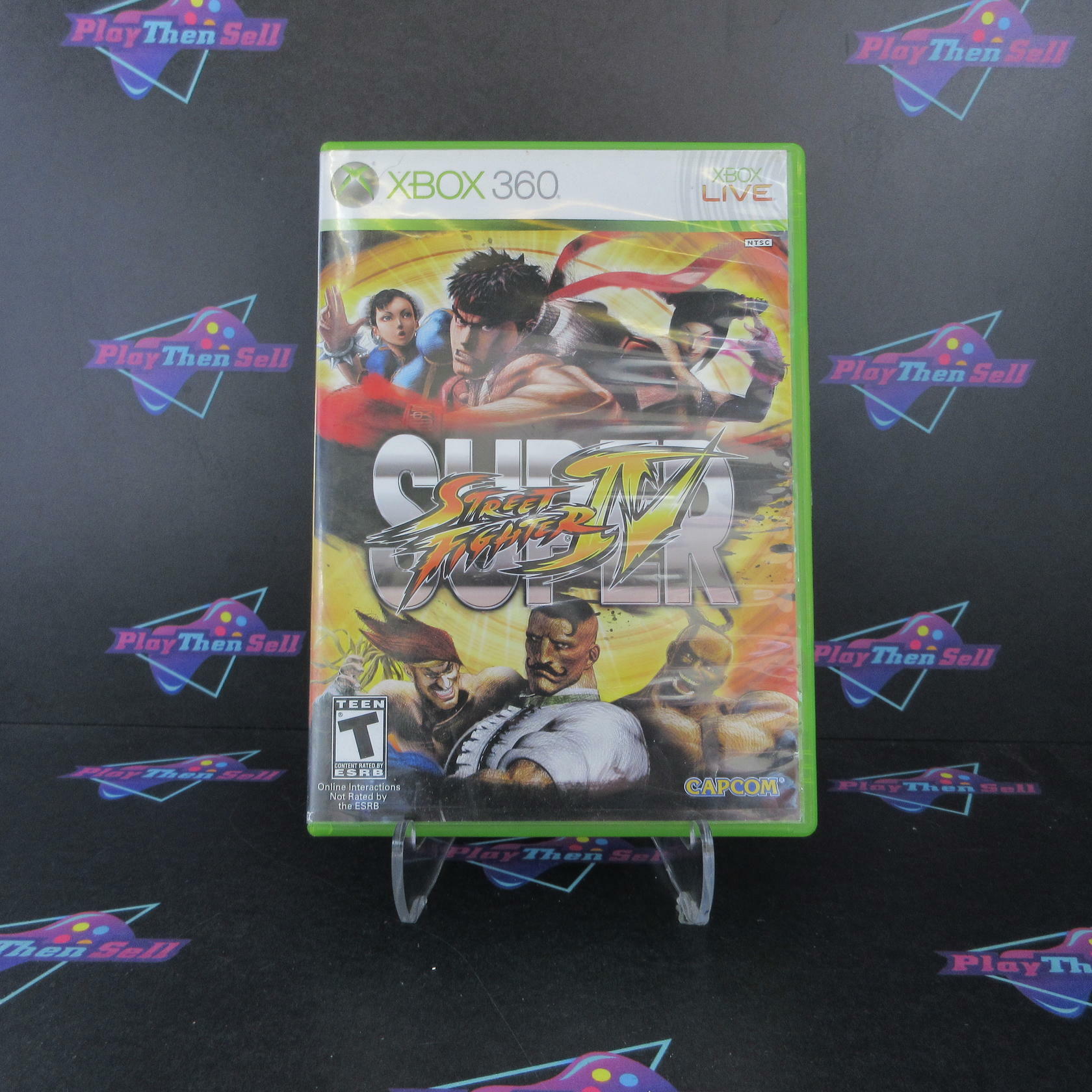 Super Street Fighter IV Xbox 360 AD/NM - Very Good