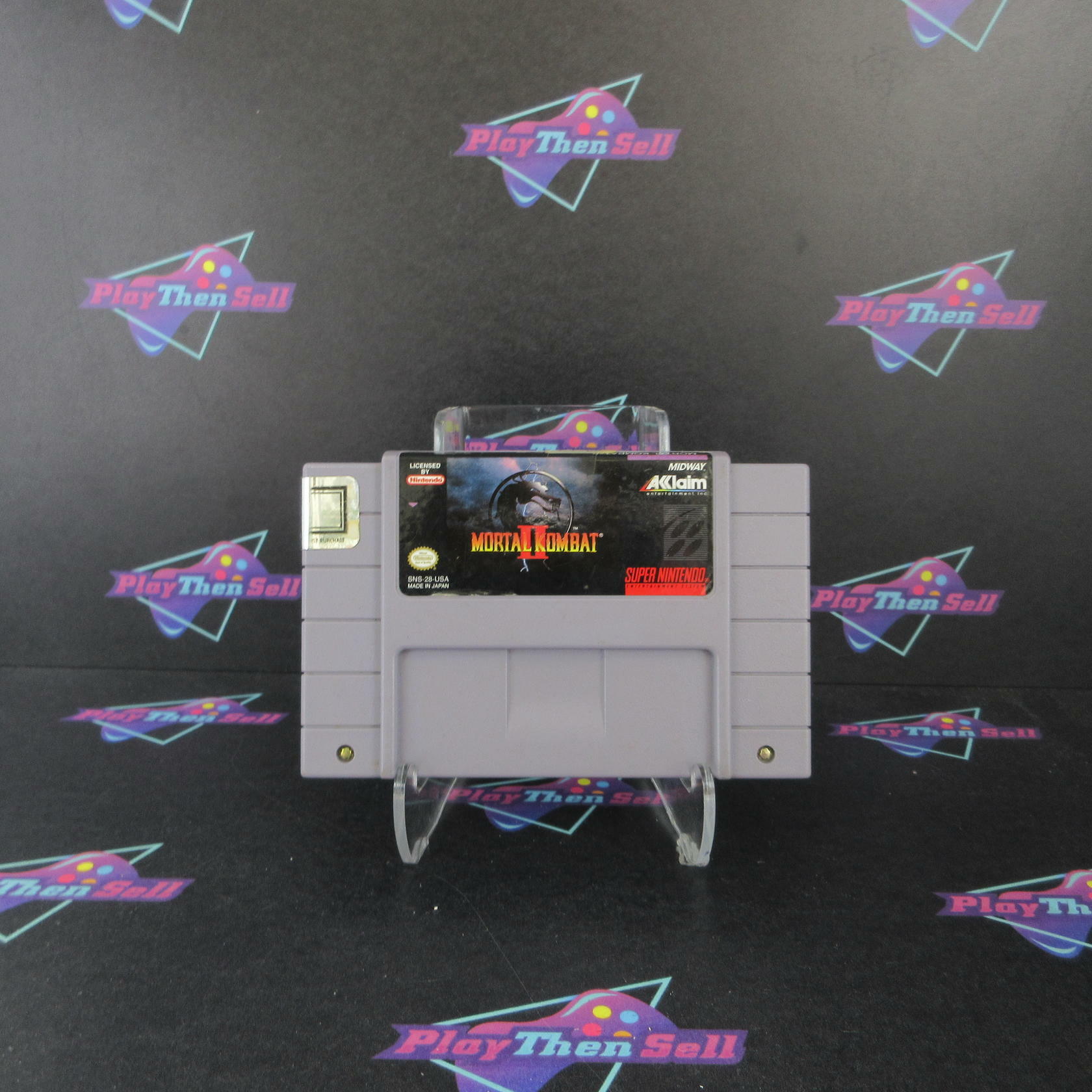 Mortal Kombat II Super Nintendo SNES Cartridge Only AD Authentic / Tested - Very Good