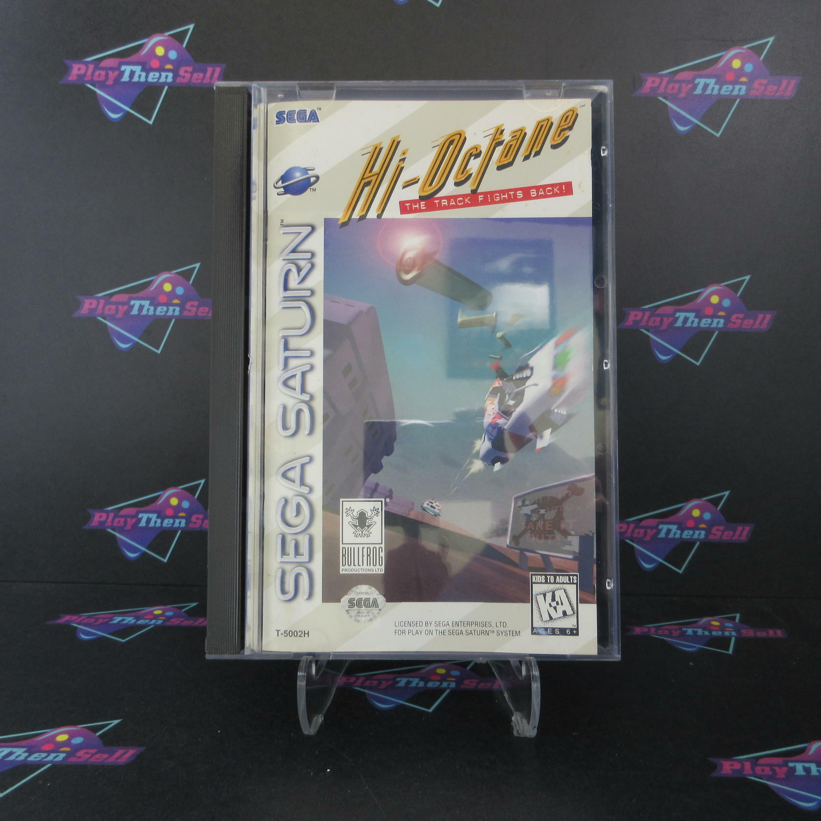 Hi-Octane Sega Saturn AD/MD Complete CIB - Very Good