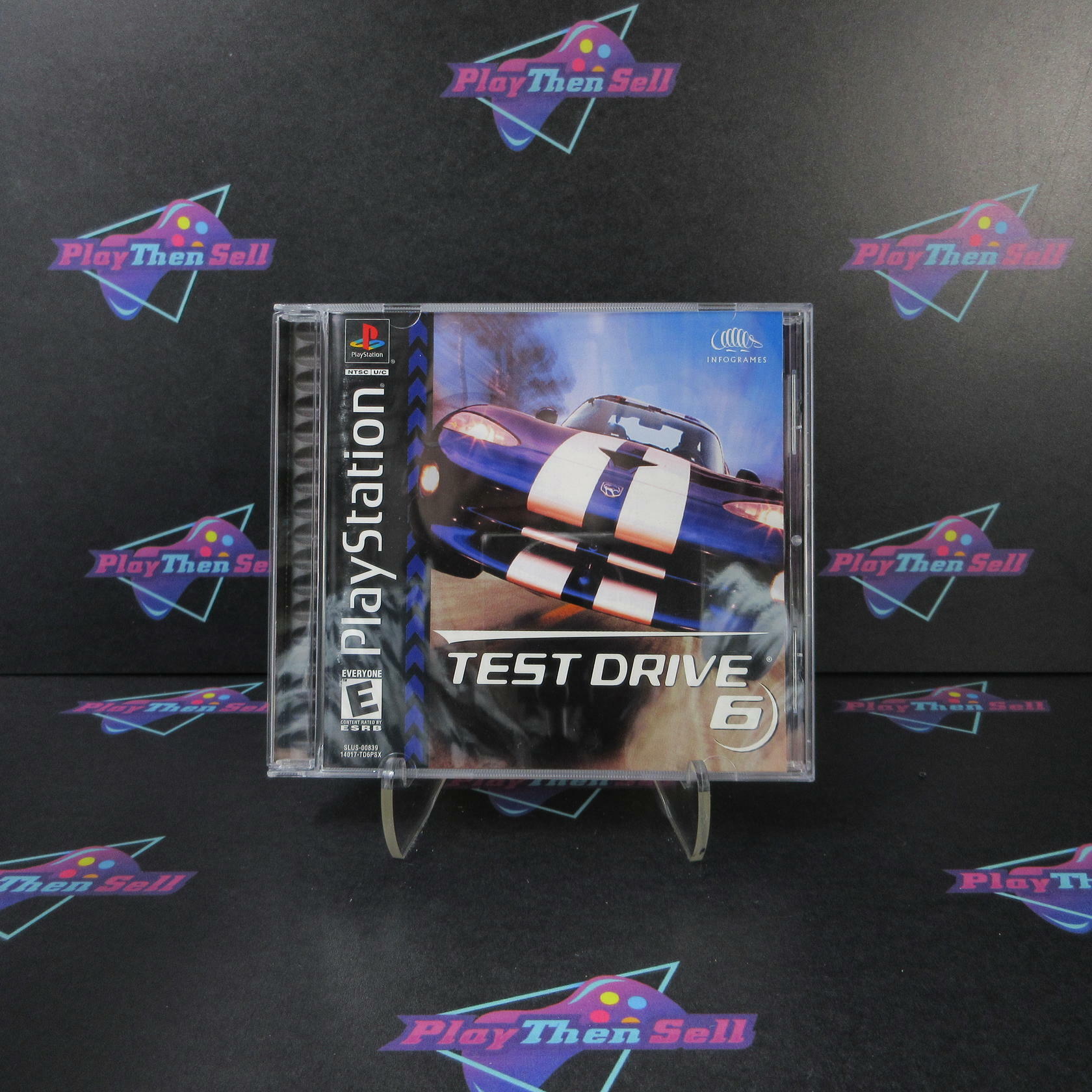 Test Drive 6 PS1 PlayStation 1 + Reg Card - Like New