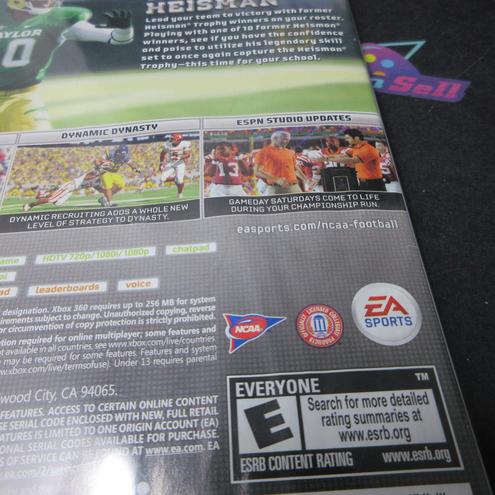 NCAA Football 13 Xbox 360 AD/NM - Very Good
