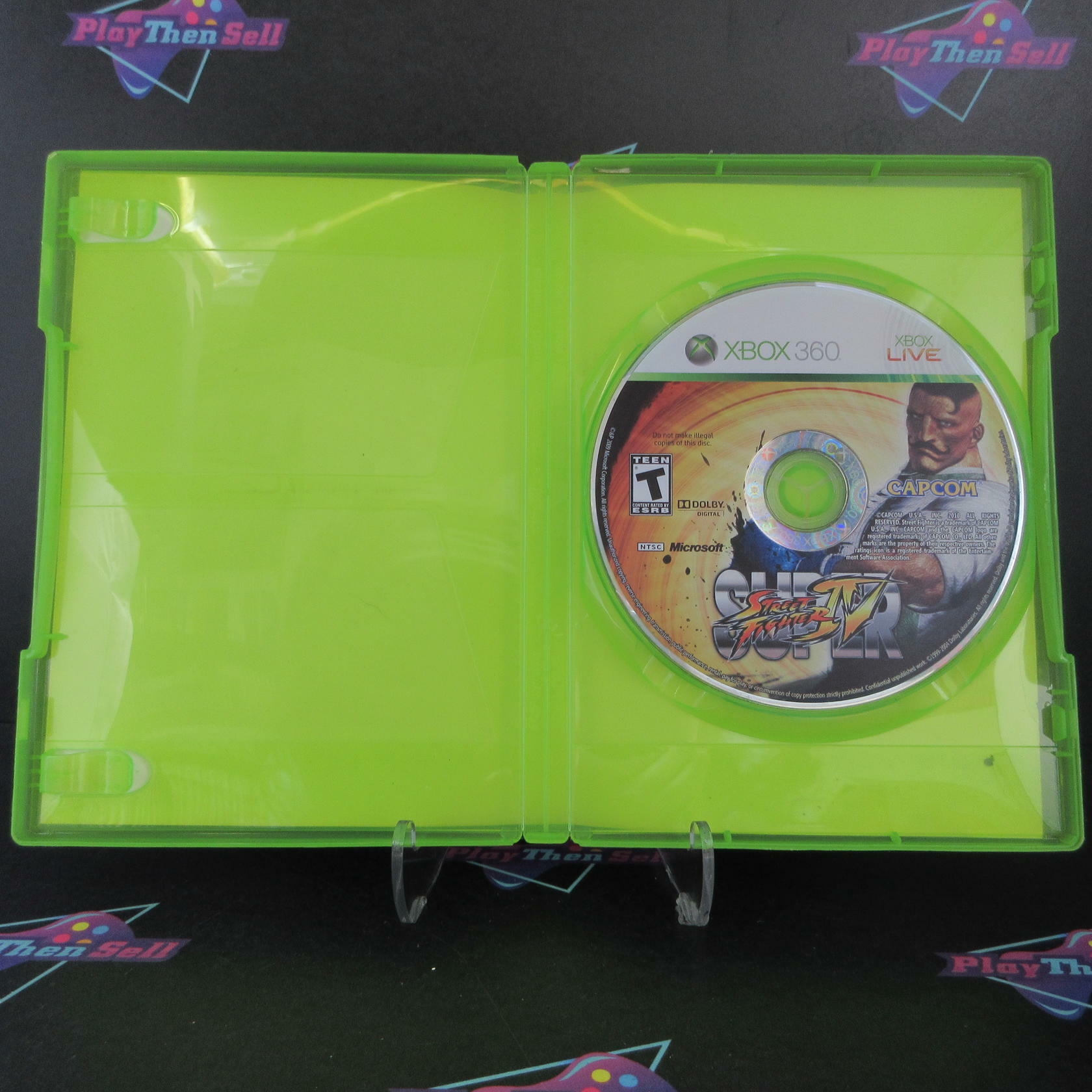 Super Street Fighter IV Xbox 360 AD/NM - Very Good
