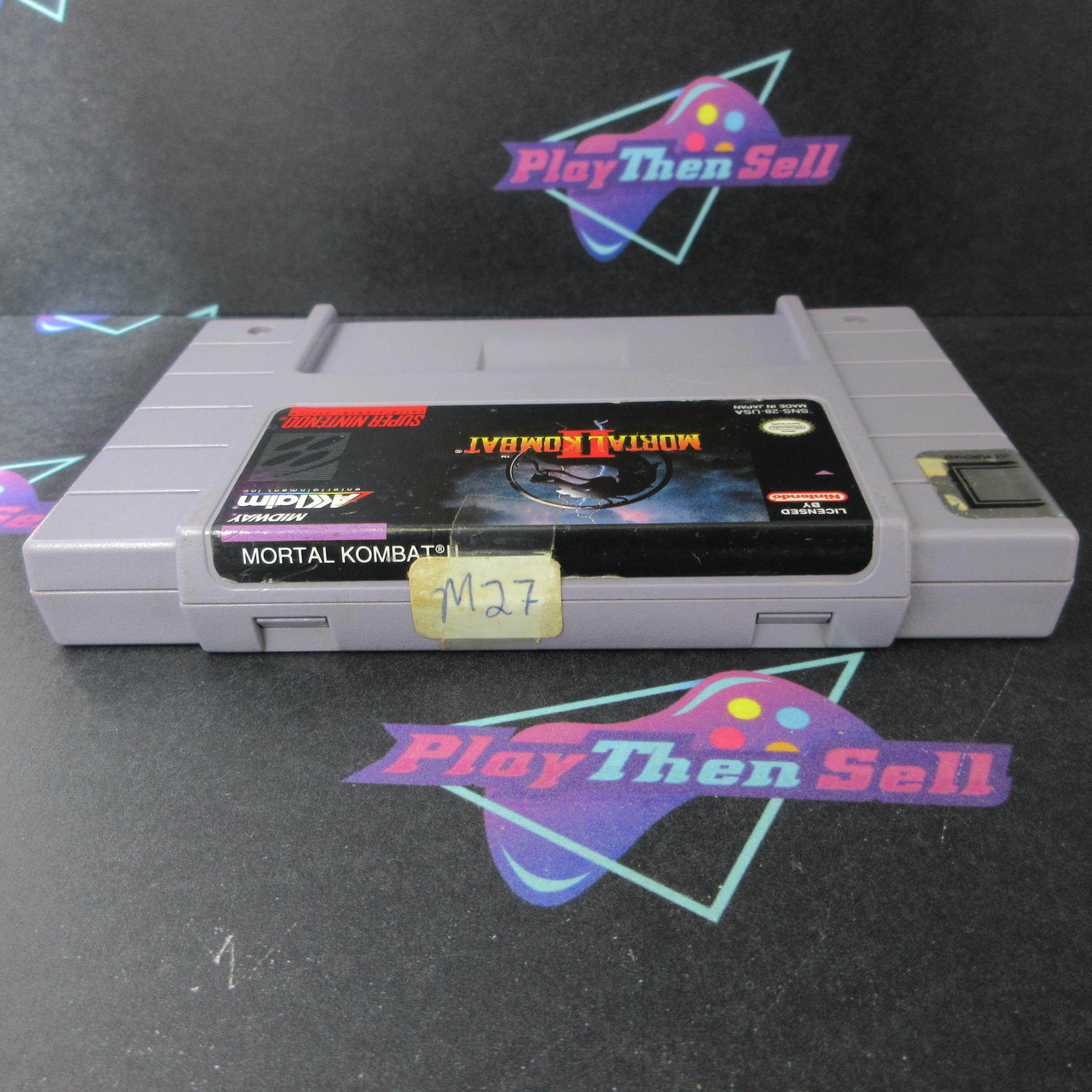 Mortal Kombat II Super Nintendo SNES Cartridge Only AD Authentic / Tested - Very Good