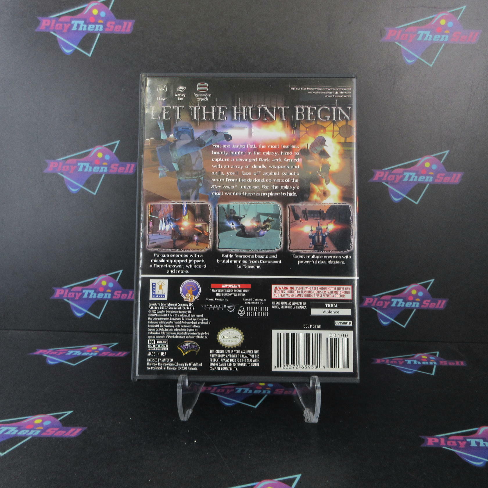 Star Wars Bounty Hunter Nintendo Gamecube - Like New