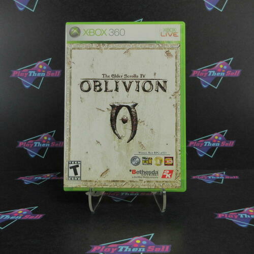 Elder Scrolls IV Oblivion Xbox 360 + Reg Card - Like New