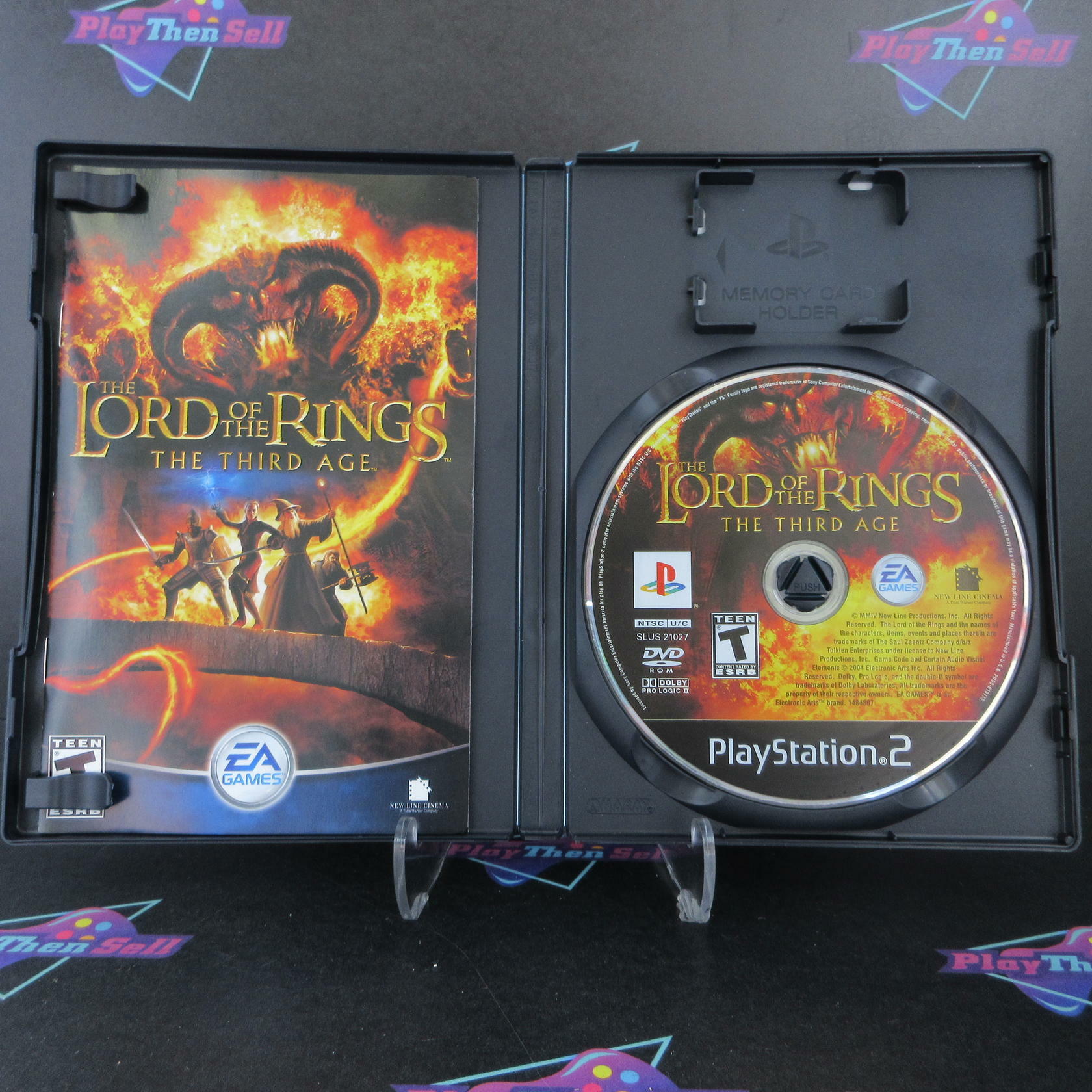 The Lord of the Rings The Third Age PS2 PlayStation 2 AD Complete CIB - Very Good