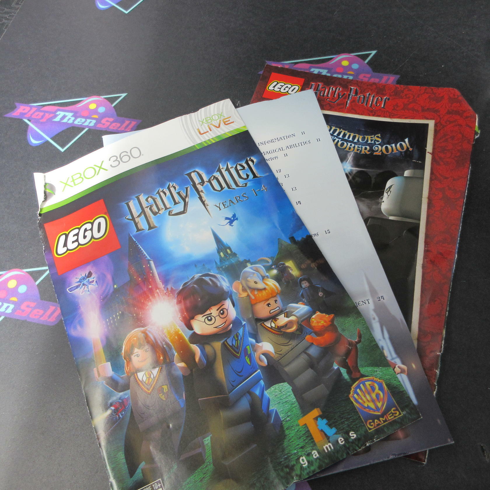 LEGO Harry Potter Years 1-4 Xbox 360 MD Complete CIB - Very Good