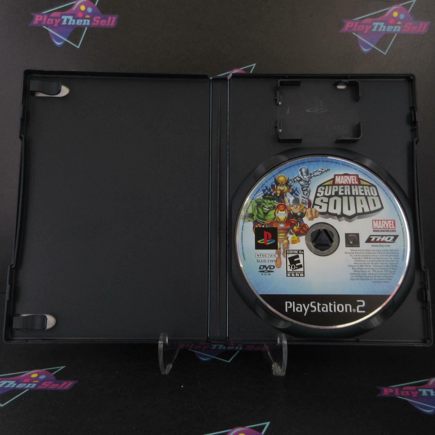 Marvel Super Hero Squad PS2 PlayStation 2 AD/NM - Very Good