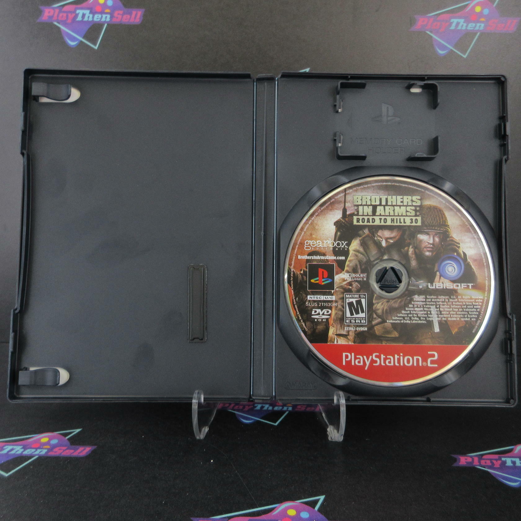 Brothers in Arms Road to Hill 30 PS2 PlayStation 2 GH - Very Good