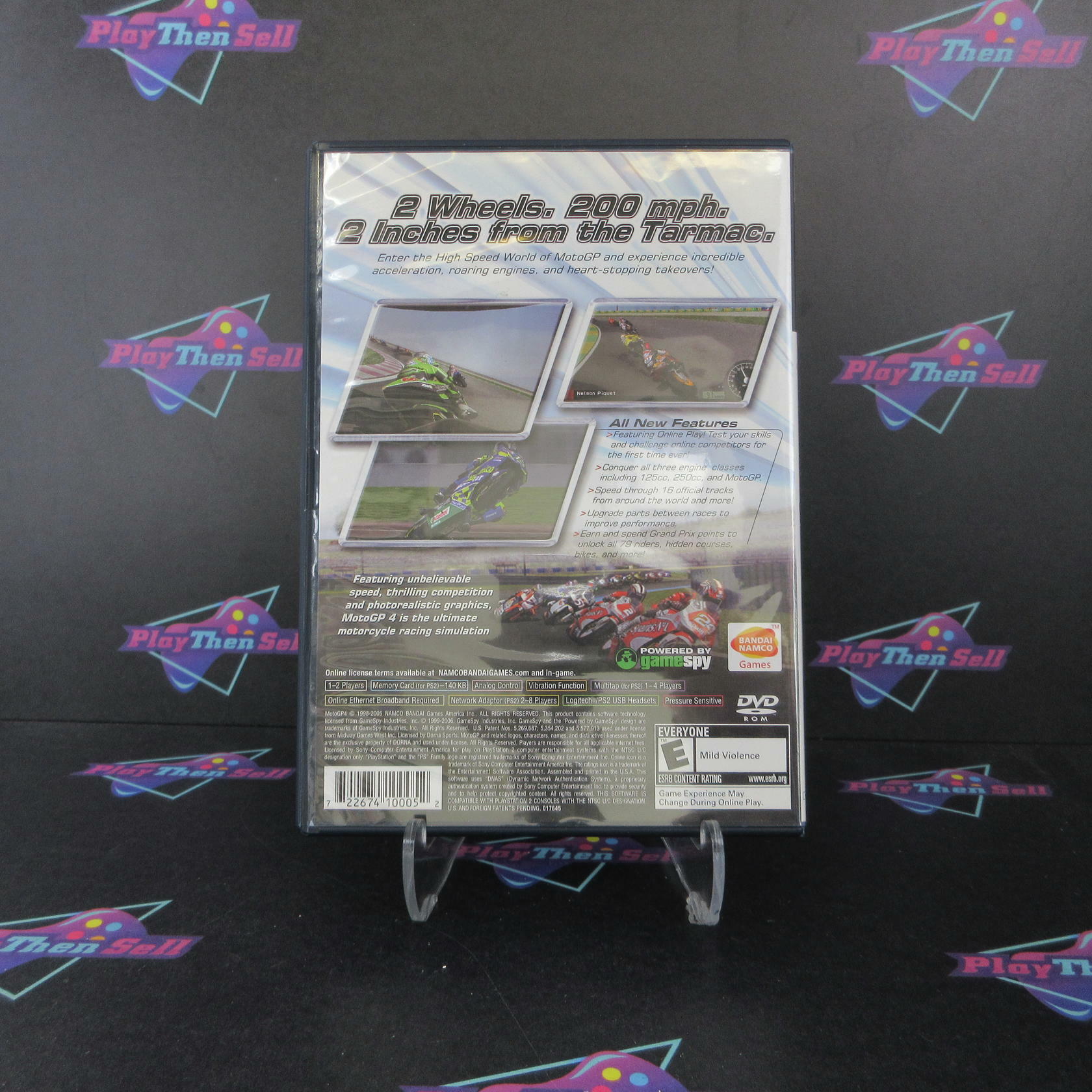 Moto GP 4 PS2 PlayStation 2 - Very Good