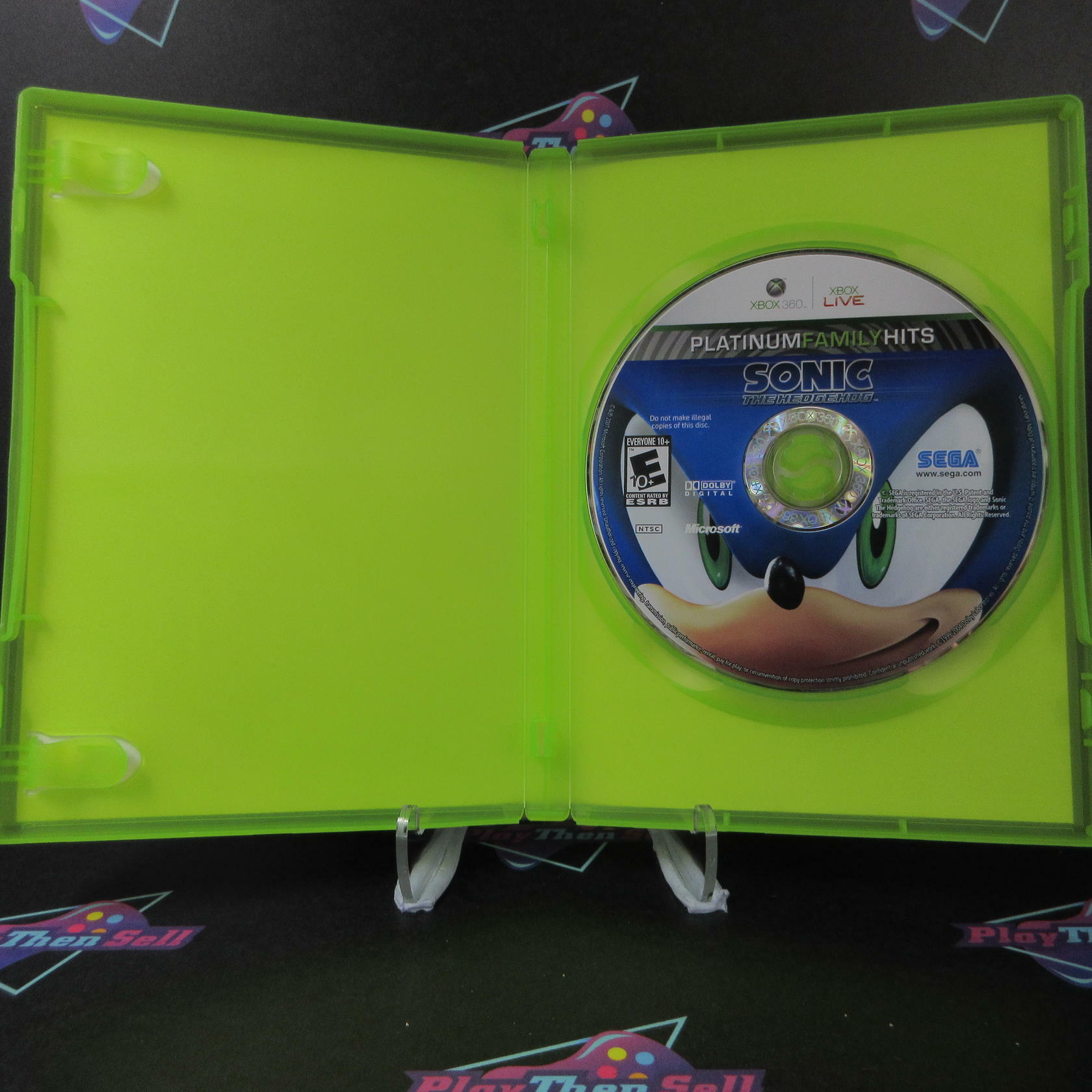 Sonic the Hedgehog Xbox 360 PH - Very Good