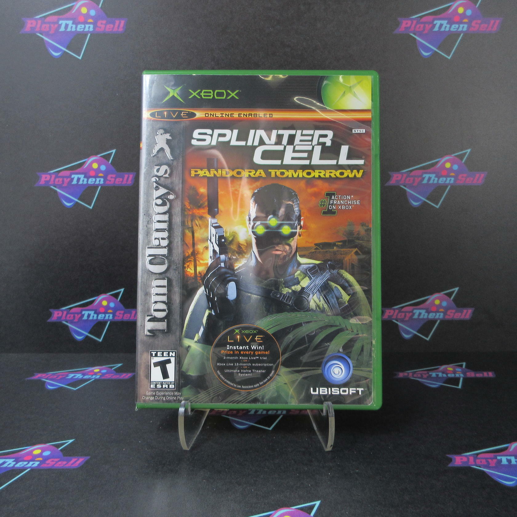 Tom Clancy's Splinter Cell Pandora Tomorrow Xbox + Reg Card - Like New