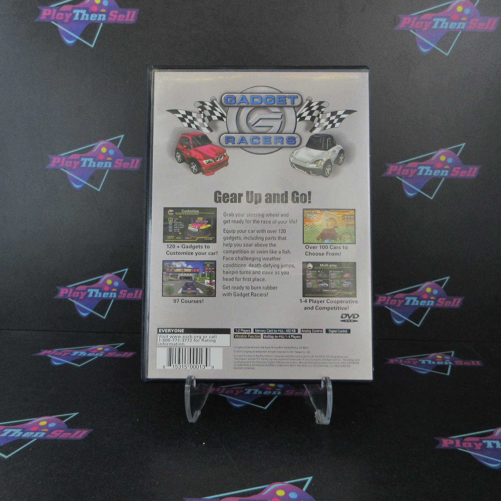 Gadget Racers PS2 PlayStation 2 - Very Good
