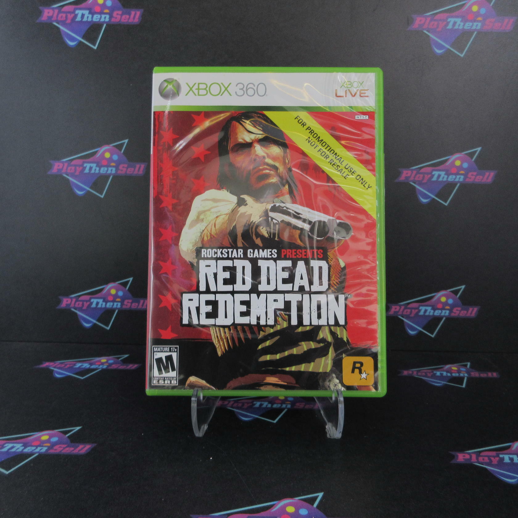 Red Dead Redemption Xbox 360 Promo Display Not For Resale - Very Good
