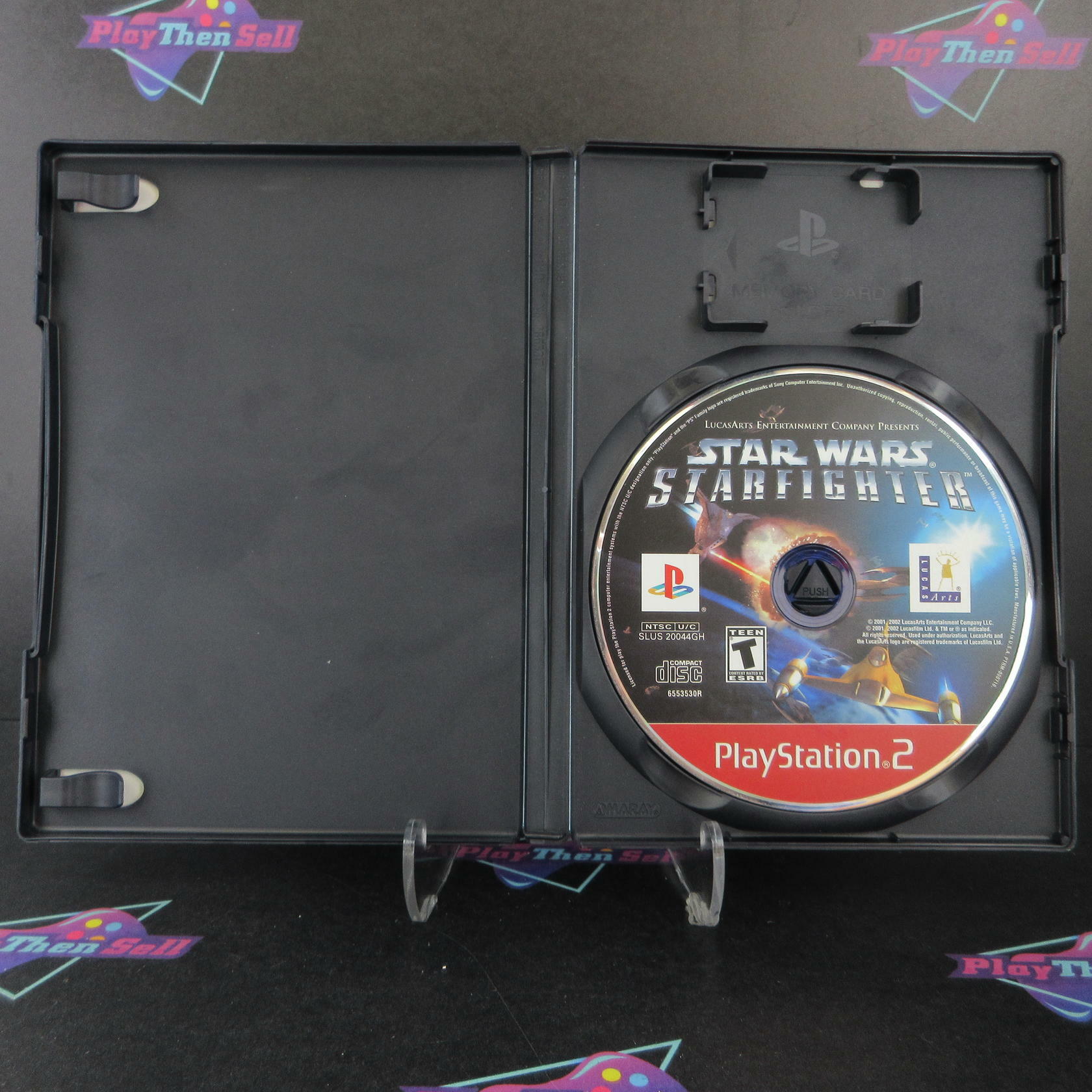 Star Wars Starfighter PS2 PlayStation 2 GH - Very Good