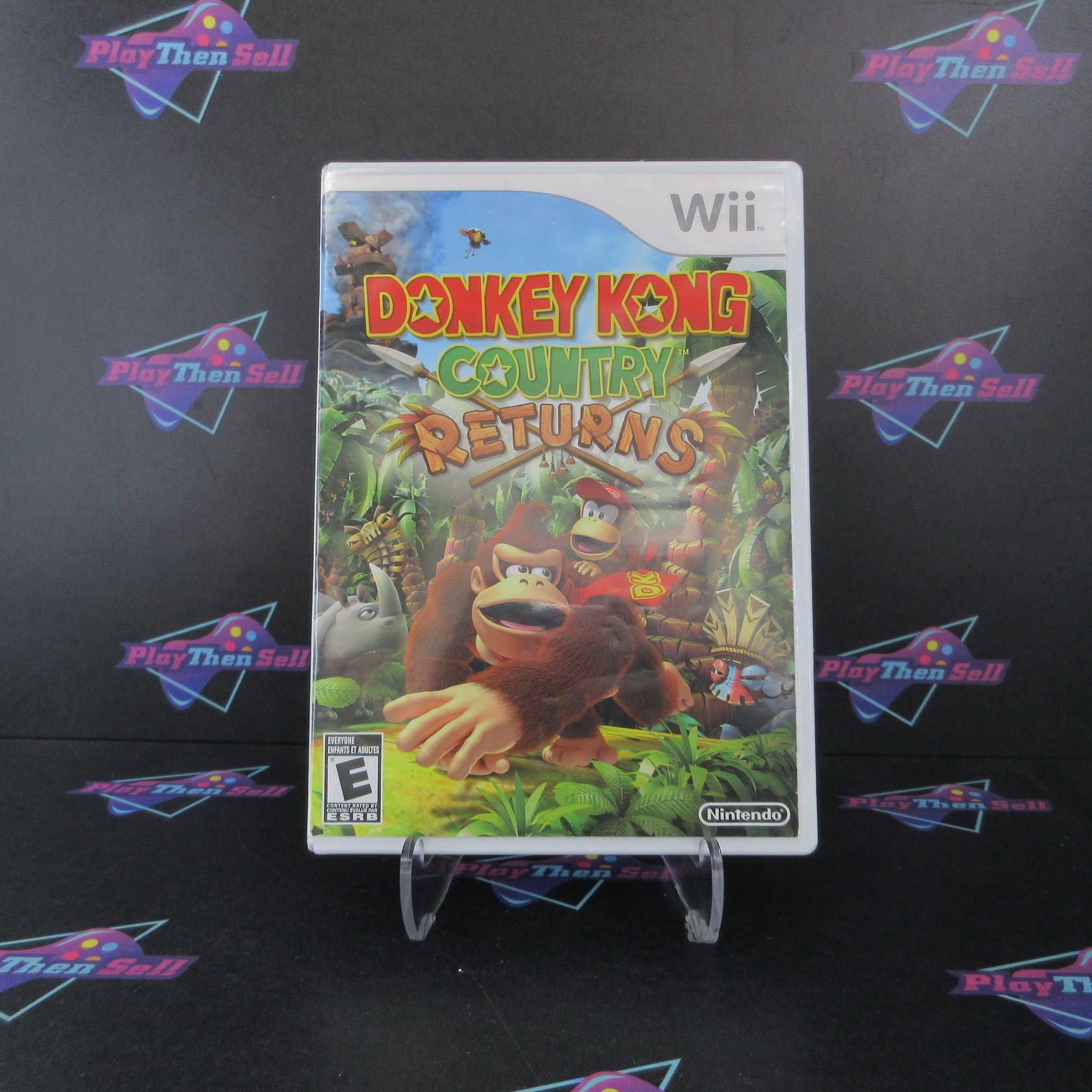 Donkey Kong Country Returns Nintendo Wii AD/NM - Very Good