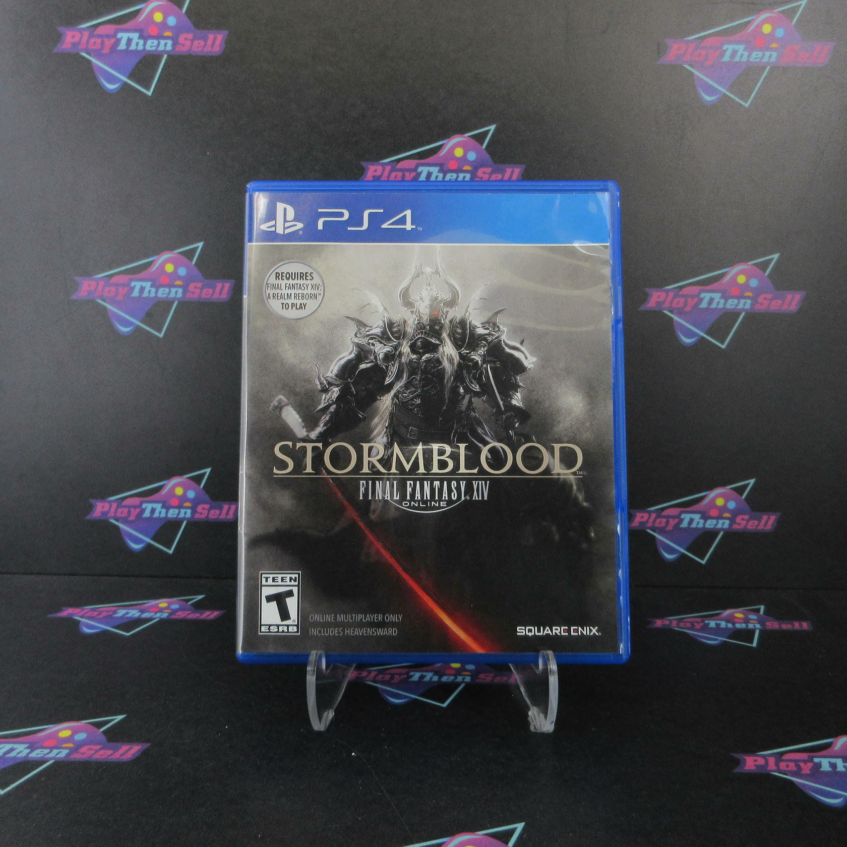 Final Fantasy XIV Stormblood PS4 PlayStation 4 AD Complete CIB - Very Good