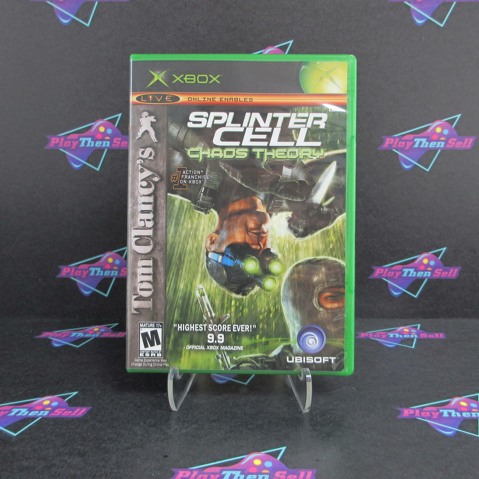 Tom Clancy's Splinter Cell Chaos Theory Xbox + Reg Card - Like New