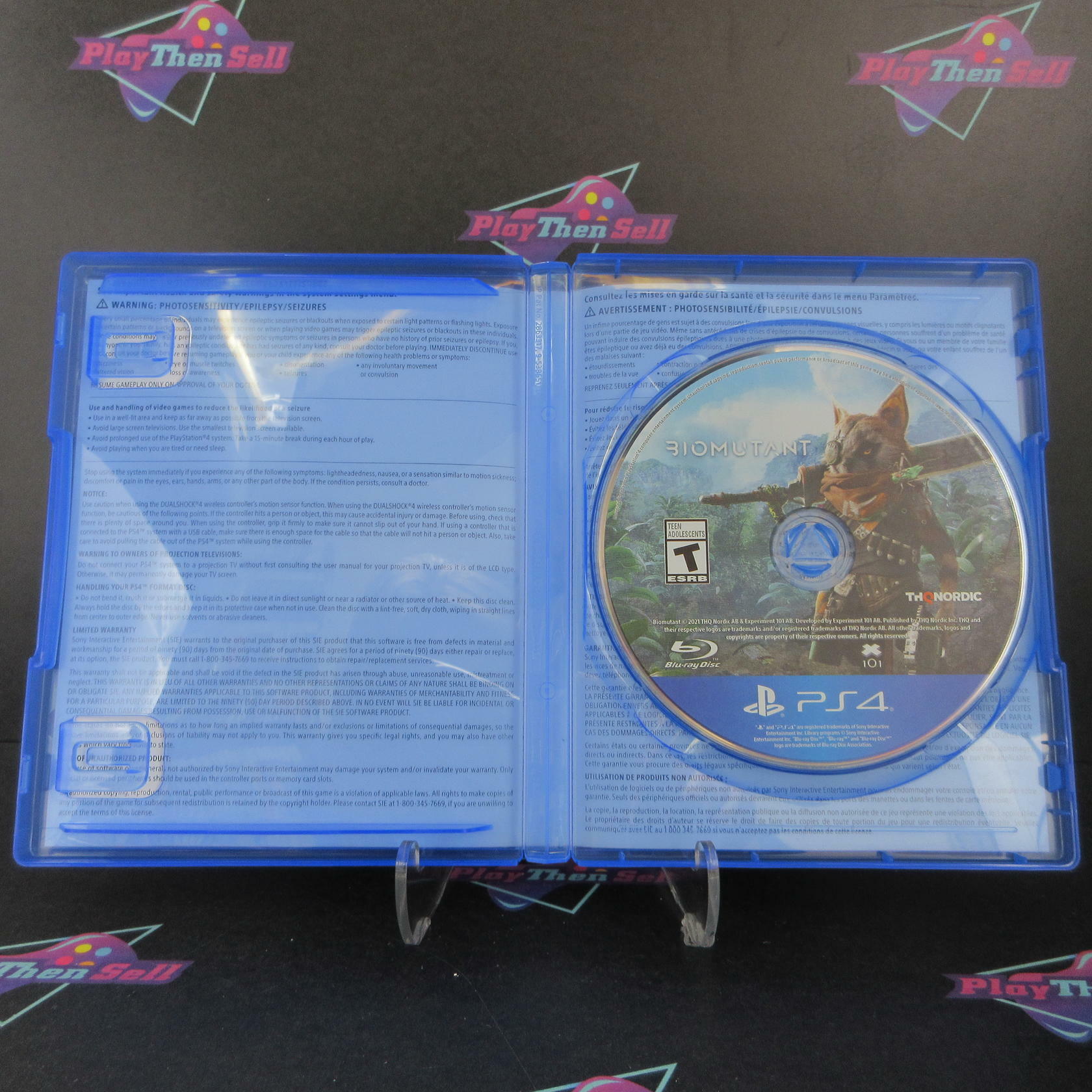 Biomutant PS4 PlayStation 4 AD Complete CIB - Very Good