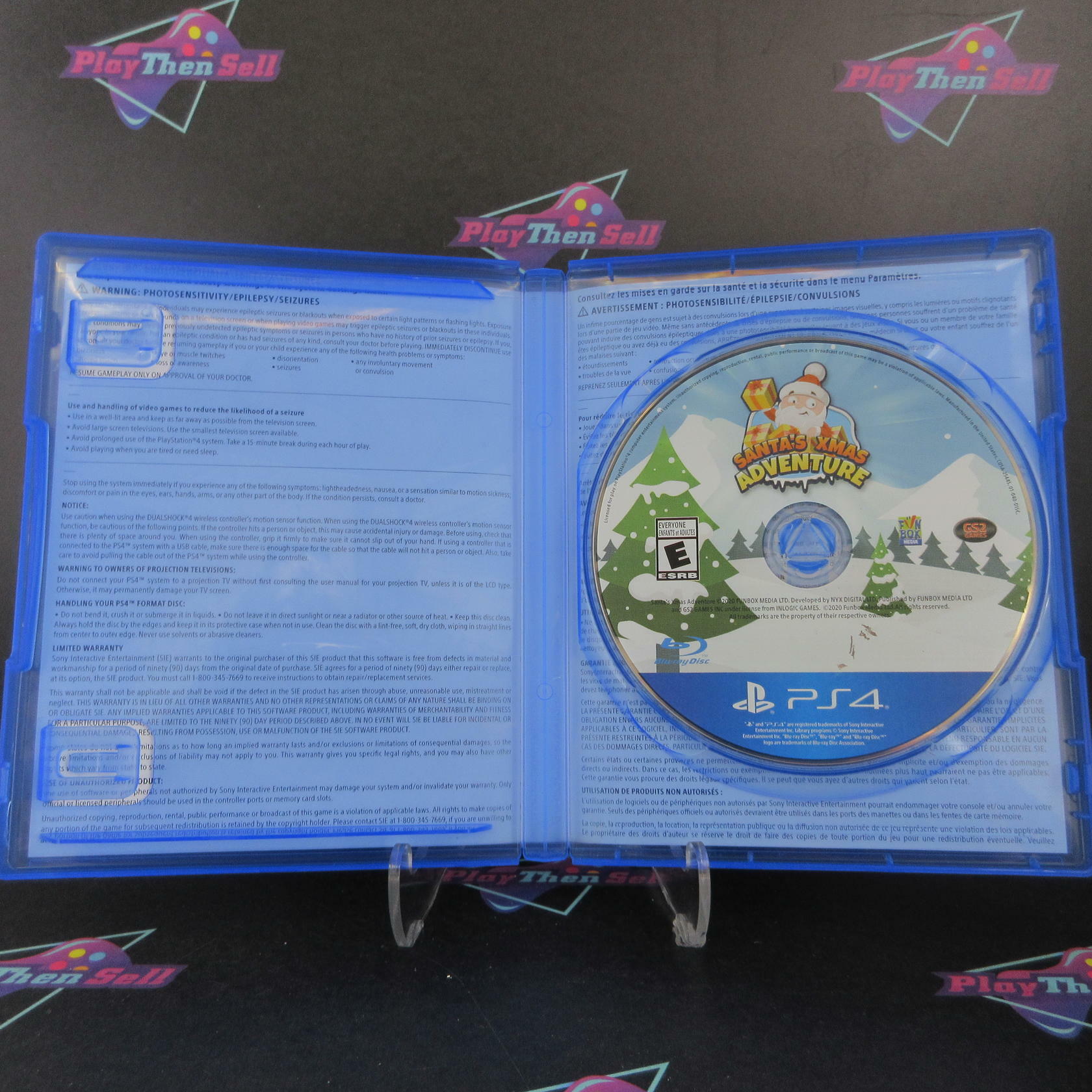 Santa's Xmas Adventure PS4 PlayStation 4 DD - Very Good