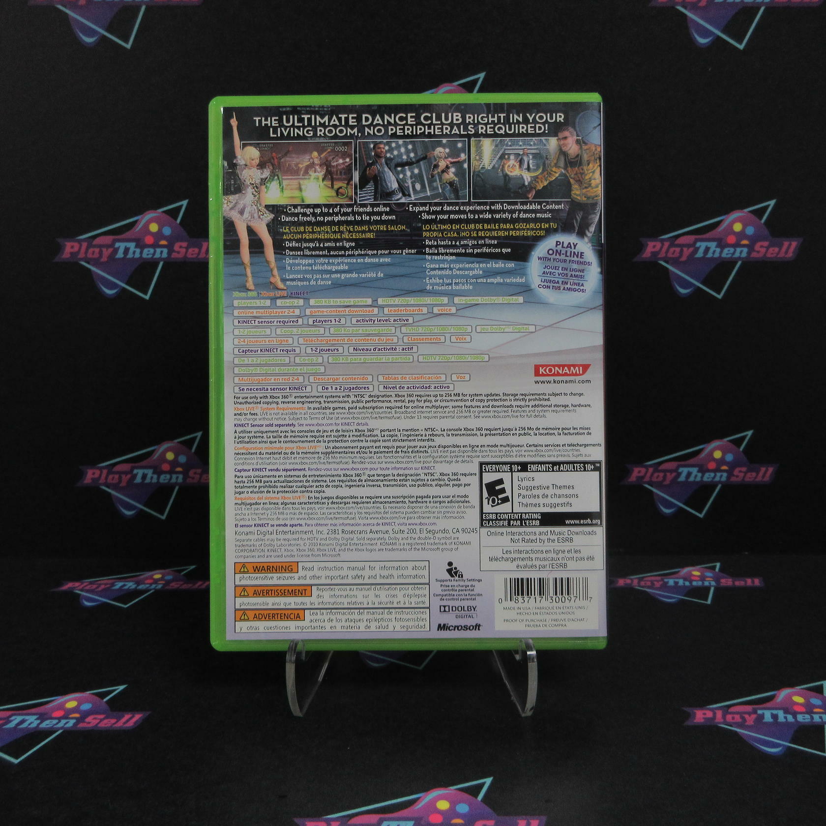 Dance Masters Xbox 360 - Like New