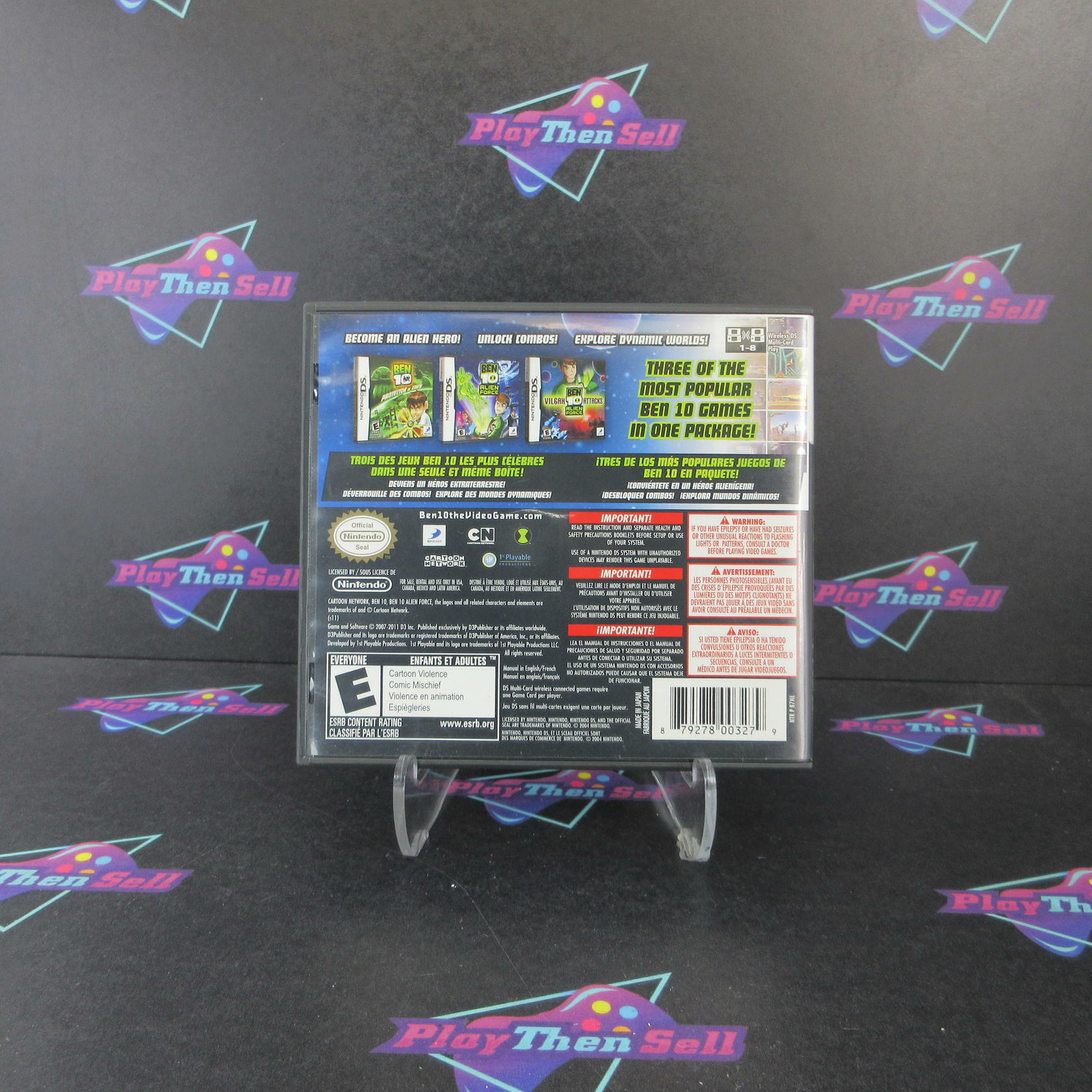 Ben 10 Triple Pack Nintendo DS - Like New