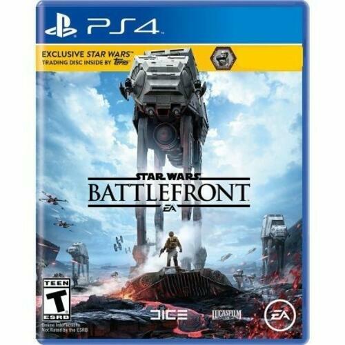 Star Wars Battlefront Walmart Edition PS4 PlayStation 4 AD + Trading Disc CIB - Very Good