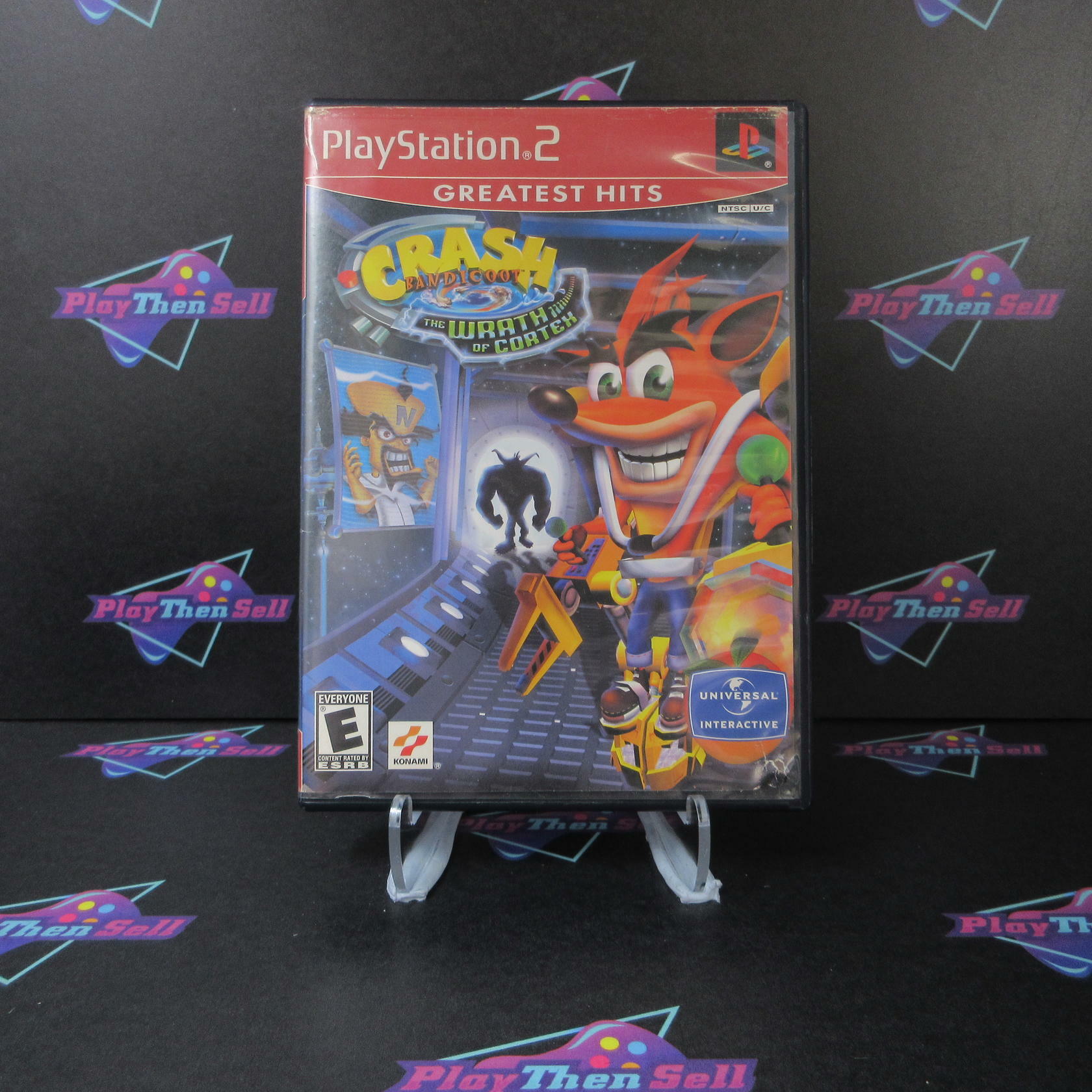 Crash Bandicoot The Wrath of Cortex GH + Reg Card PS2 AD Complete - Very Good